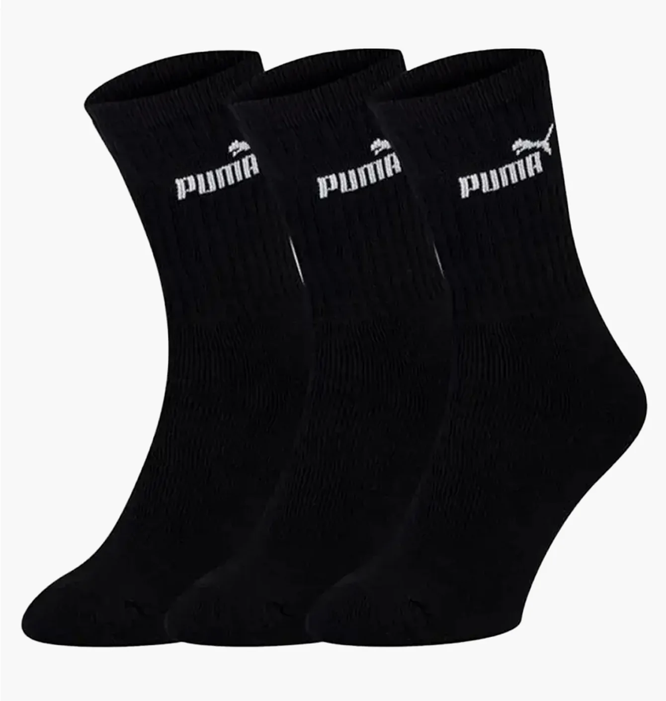 Шкарпетки унісекс Puma Regular Crew Black (3 пари) 883296-01