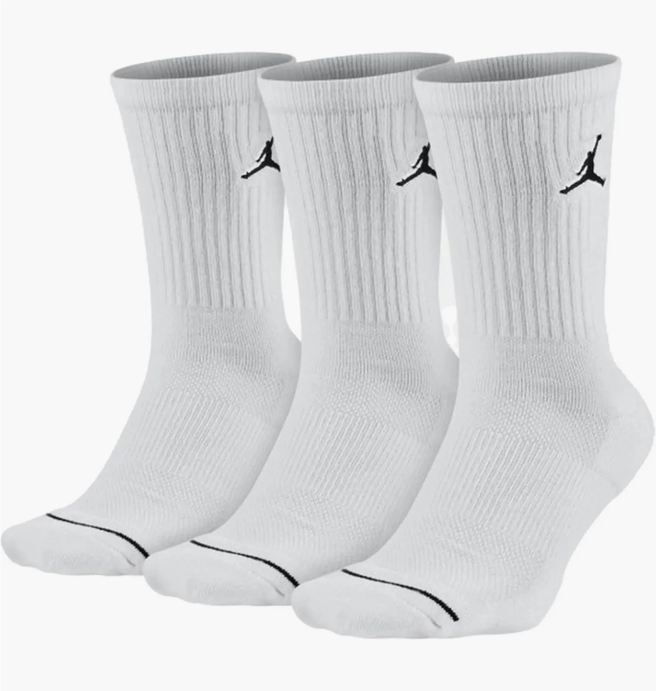 Шкарпетки унісекс Nike J Cush Poly Crew White (3 пари) DX9632-100