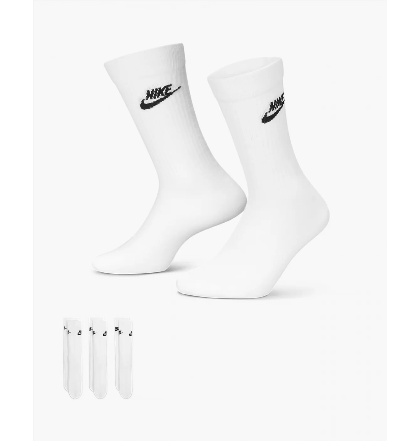 Шкарпетки унісекс Nike U Nk Nsw Everyday Essential Cr White (3 пари) Dx5025-100