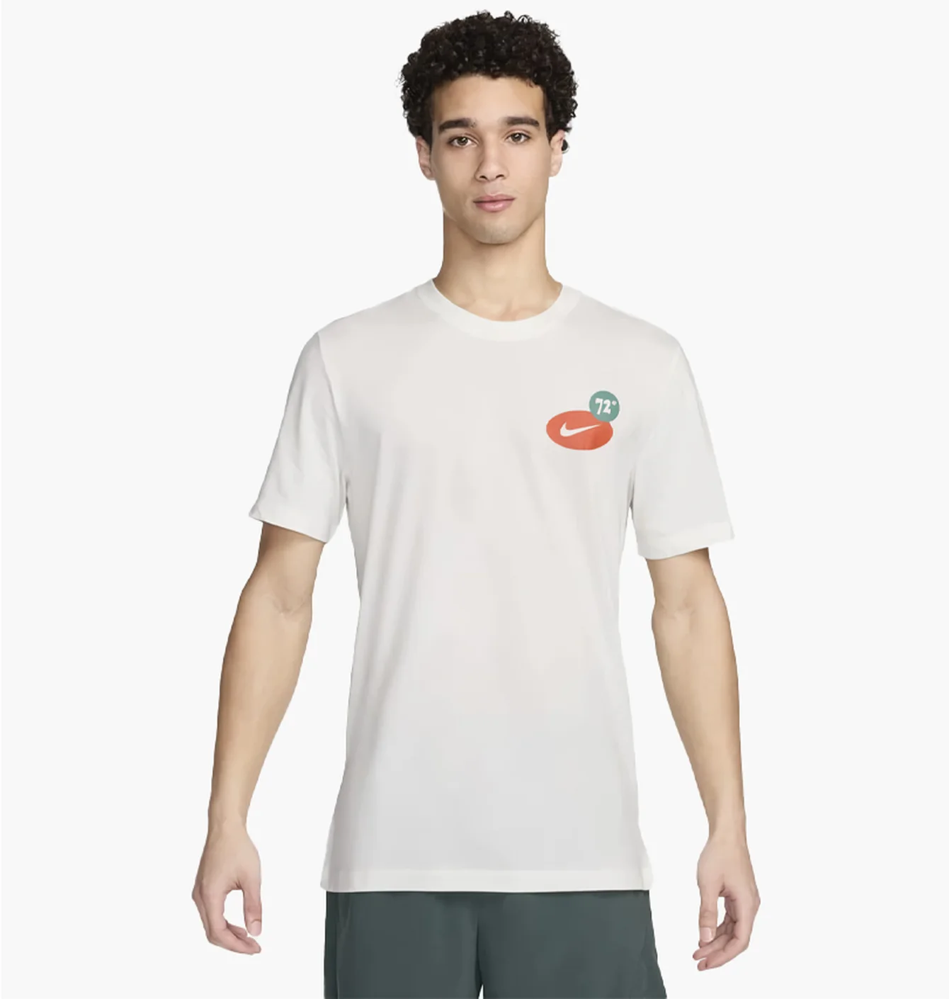 Футболка чоловіча Nike Df Tee White FV8366-133