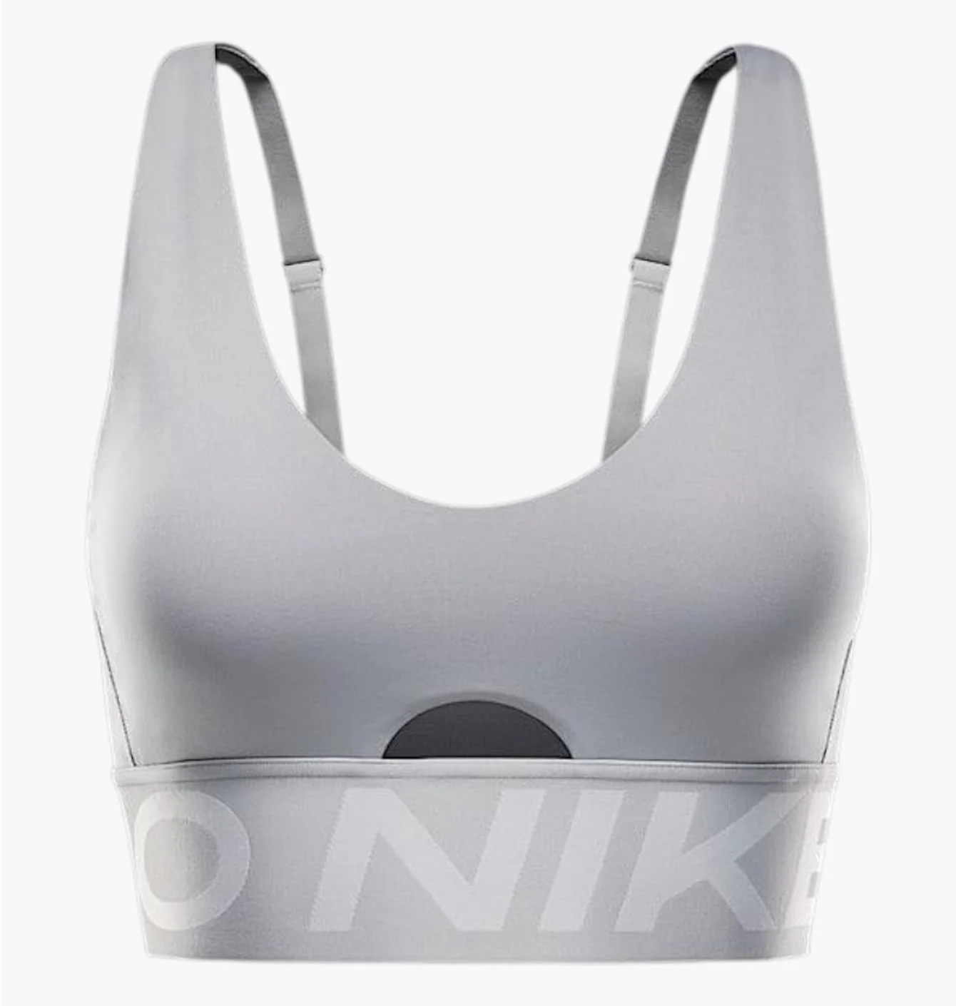 Топ жіночий Nike W Np Indy Plunge Bra Bold Grey HF7324-077
