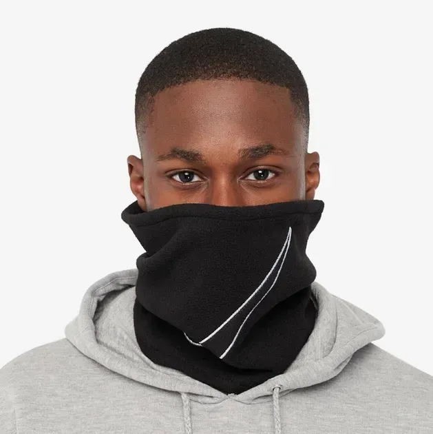 Баф Nike Fleece Neckwarmer 2.0 Black/White Osfm (N.100.0656.010.OS)