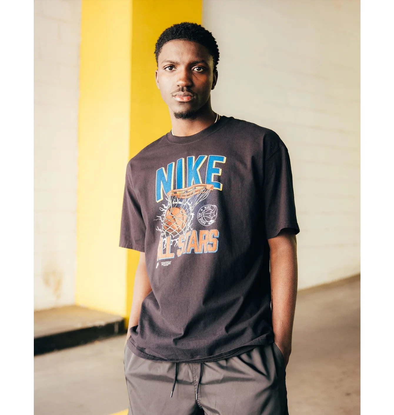 Футболка чоловіча Nike All Stars Tee Black HF4443-010