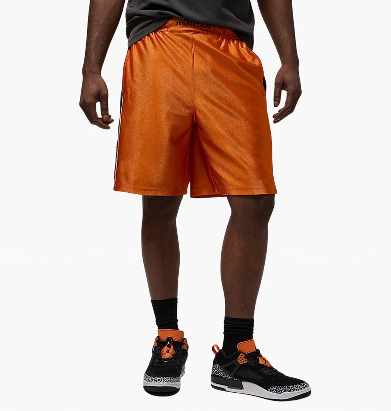 Шорти чоловічі Nike Brooklyn Cat Scratch Shorts Orange HV0560-847