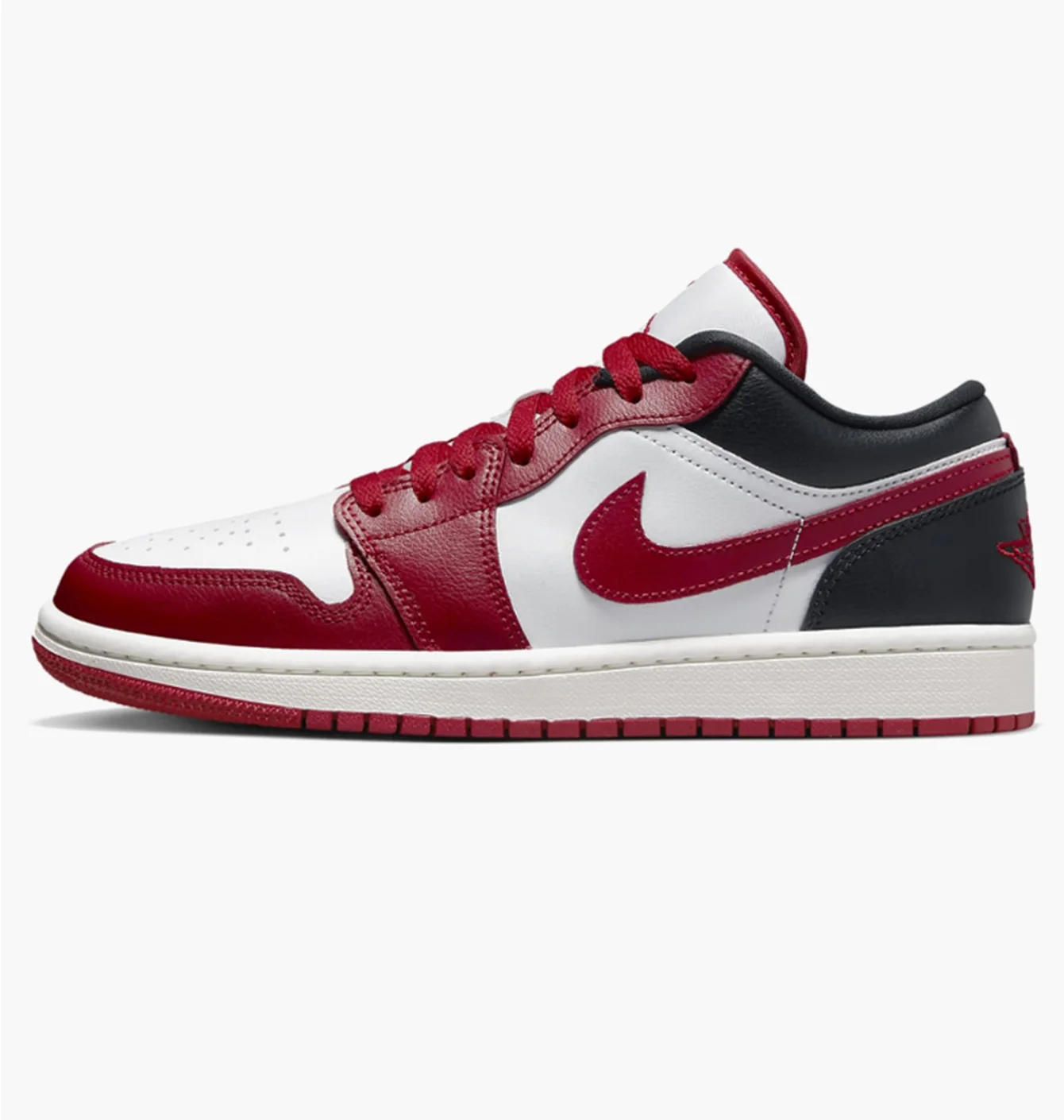 Кросівки жіночі Nike Air Jordan 1 Low Red/Black Dc0774-160