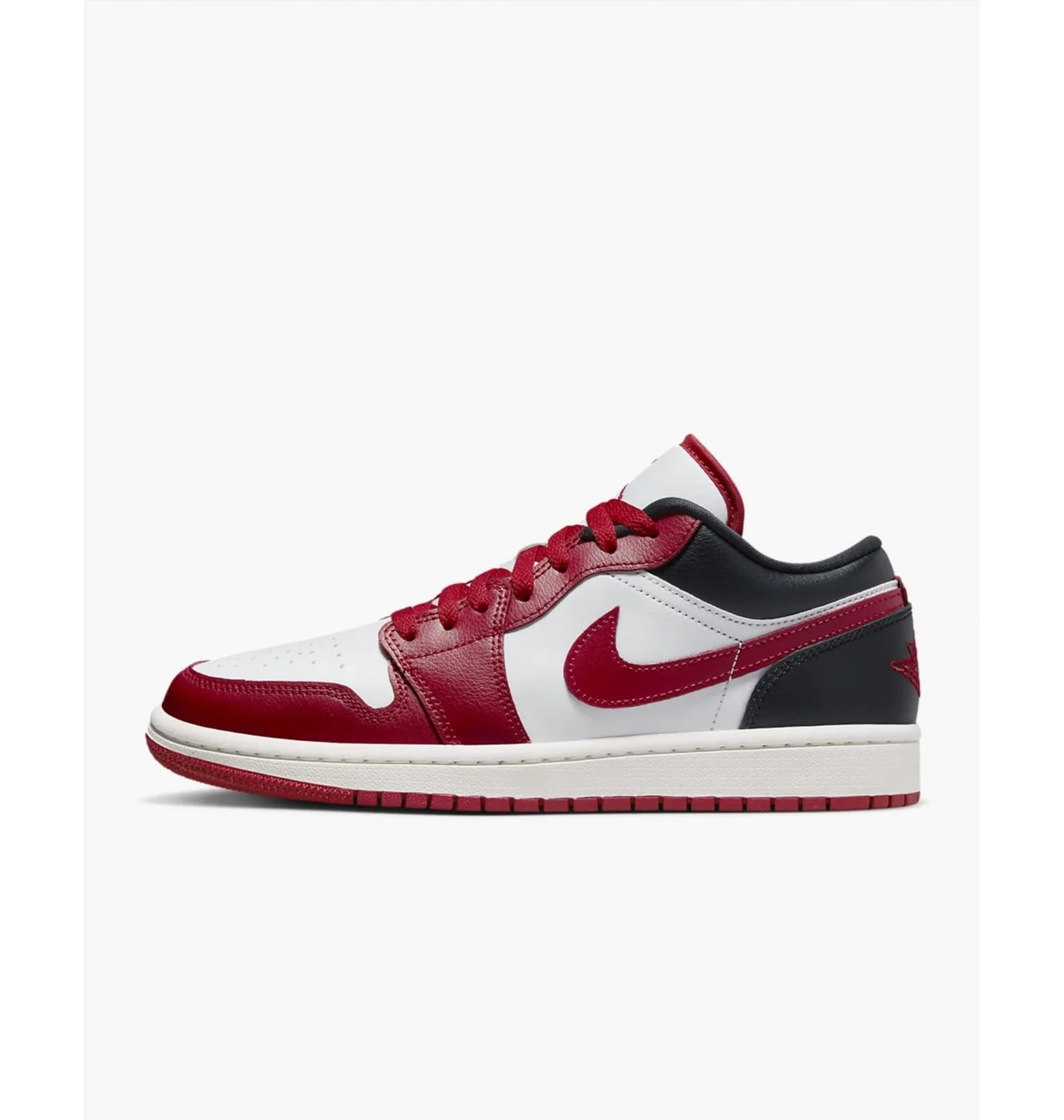 Кросівки жіночі Nike Air Jordan 1 Low Red/Black Dc0774-160