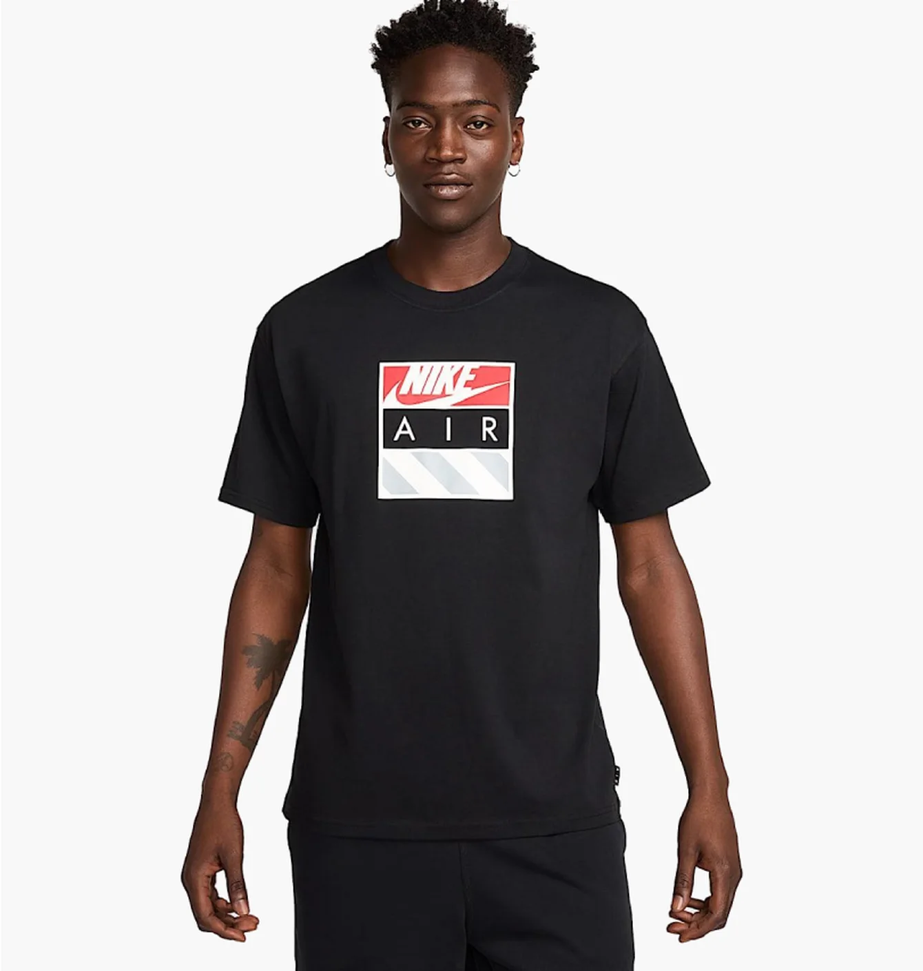 Футболка чоловіча Nike Nsw Tee M90 Fw Connect Black HJ0578-010