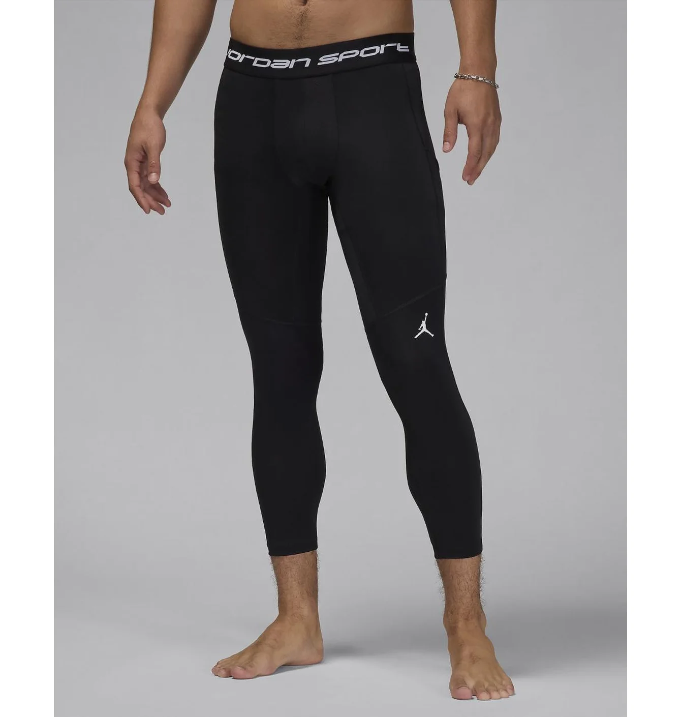 Легінси чоловічі Air Jordan Sport Dri-Fit 3/4-Length Tights Black FV8634-010