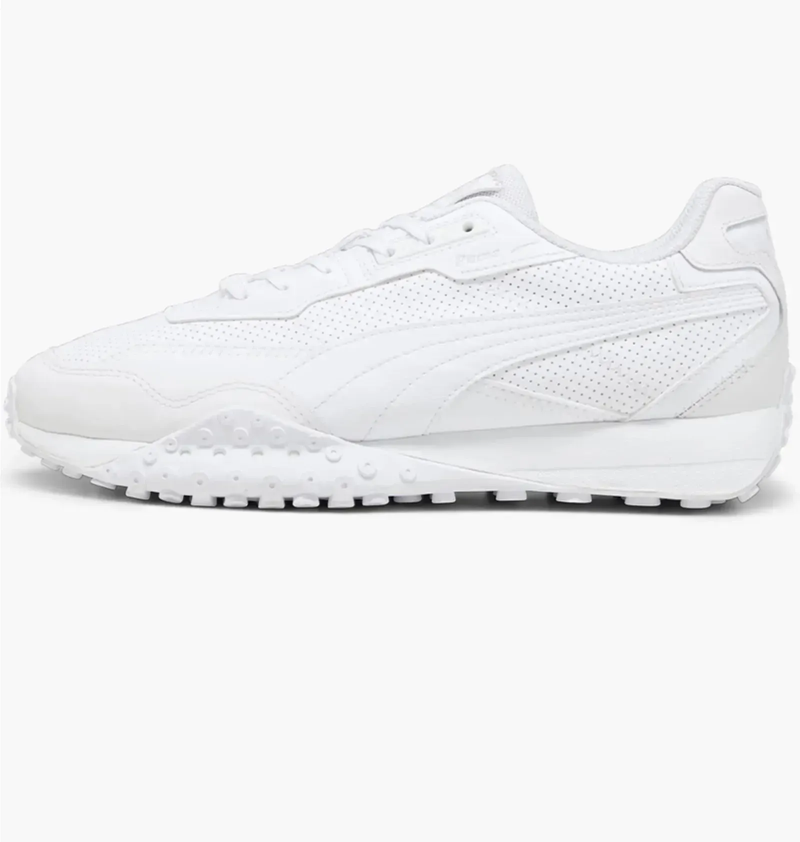 Кросівки чоловічі Puma Blktop Rider Leather Sneakers White (393823-01)