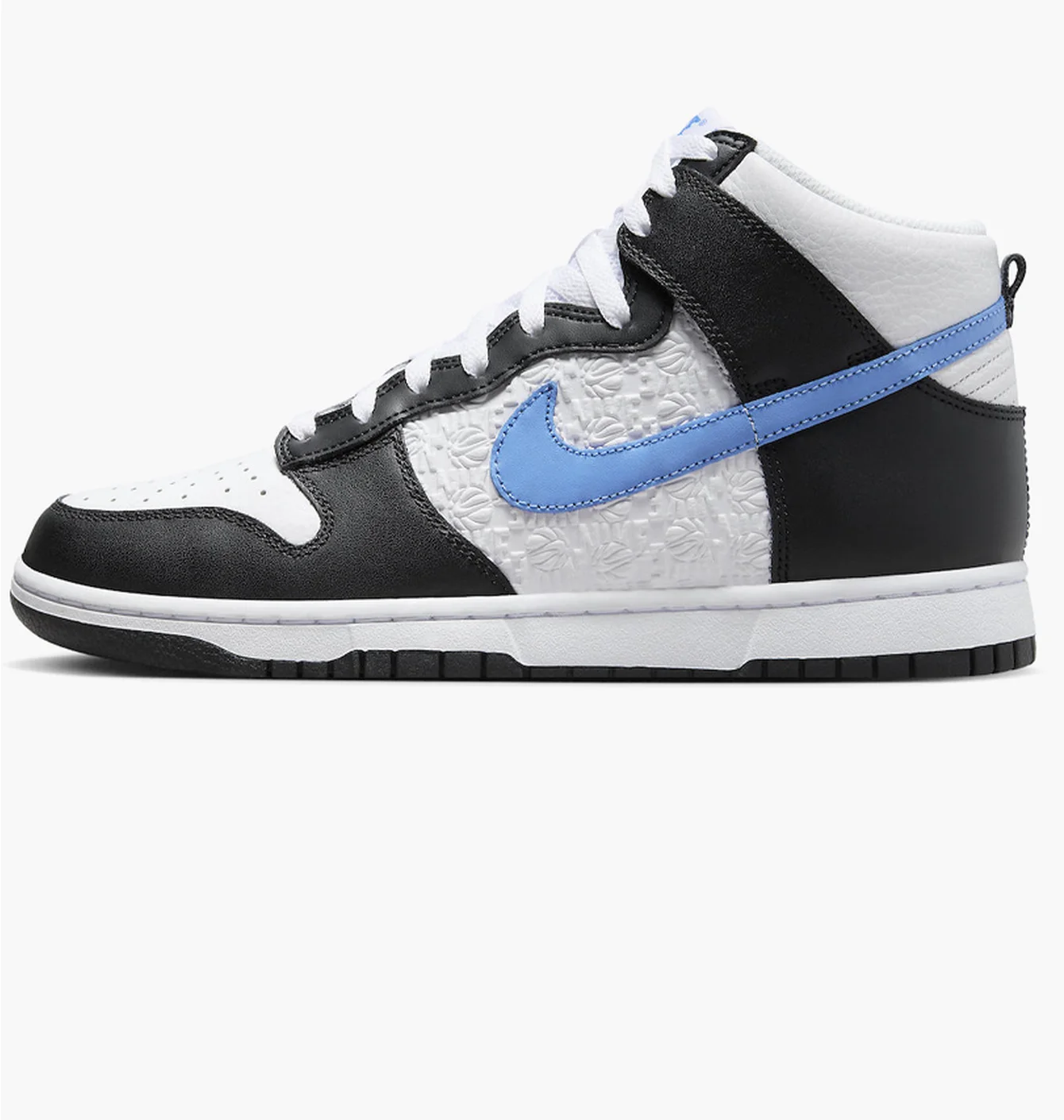 Кросівки чоловічі Nike Dunk High Retro White/Black FJ4210-001