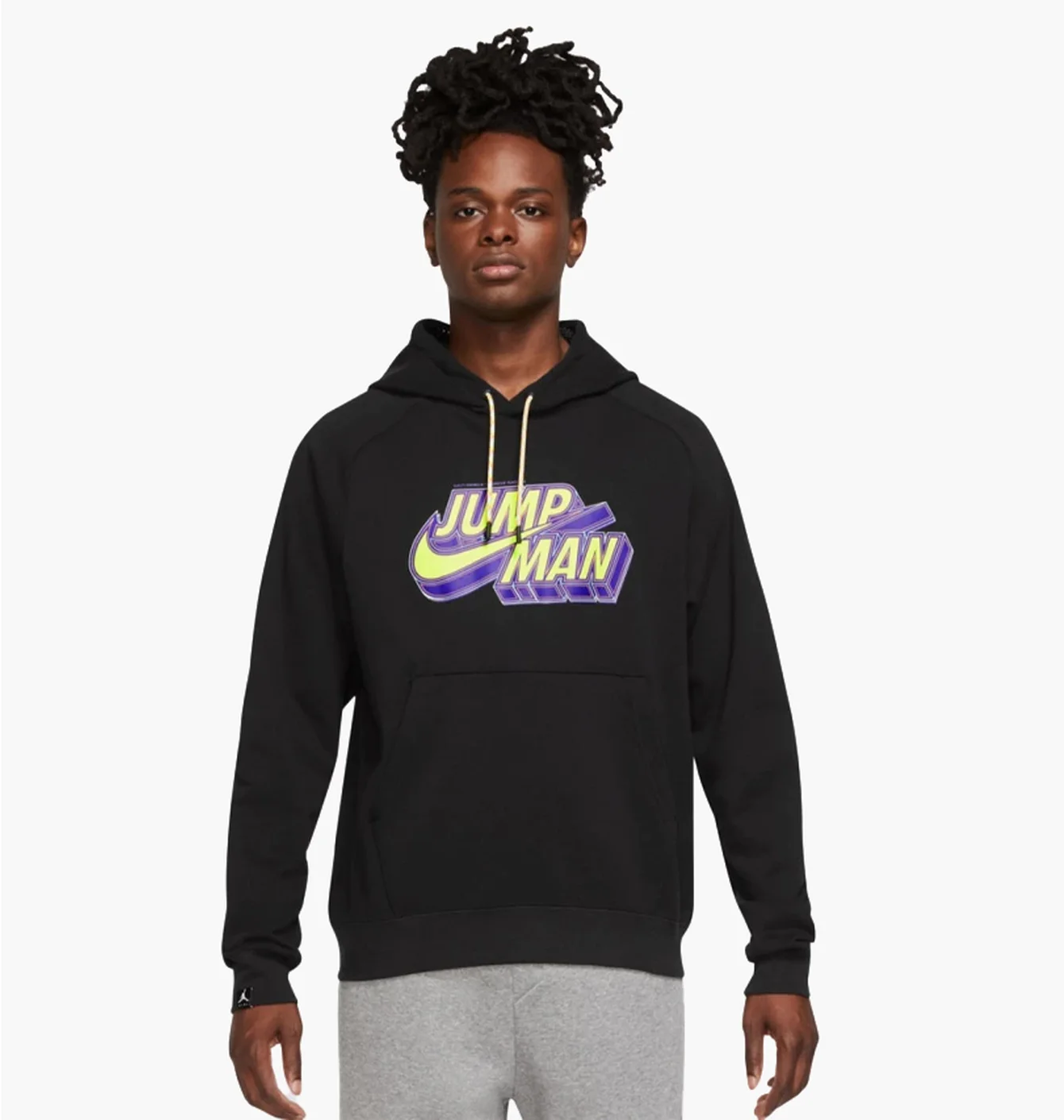 Худі чоловіче Air Jordan Jumpman Sweatshirt Hoodie Black Dm1402-010