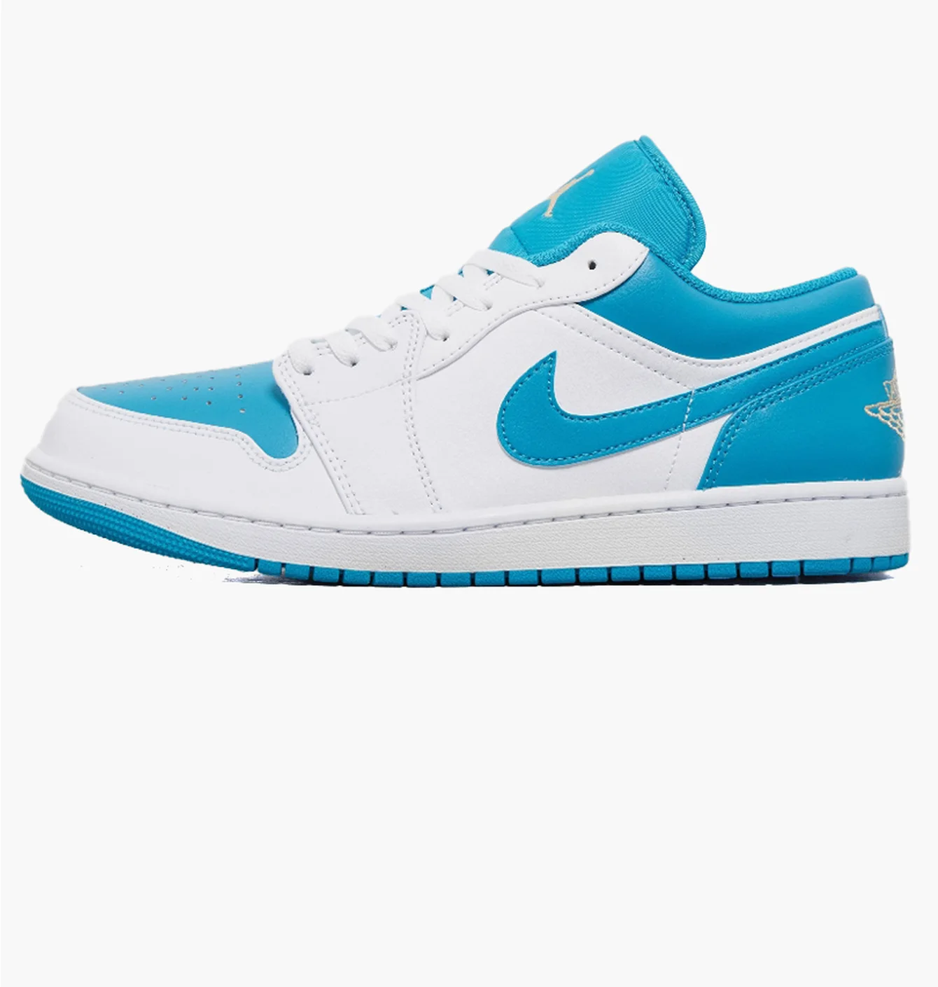 Кросівки чоловічі Air Jordan Air 1 Low Light Blue/White 553558-174
