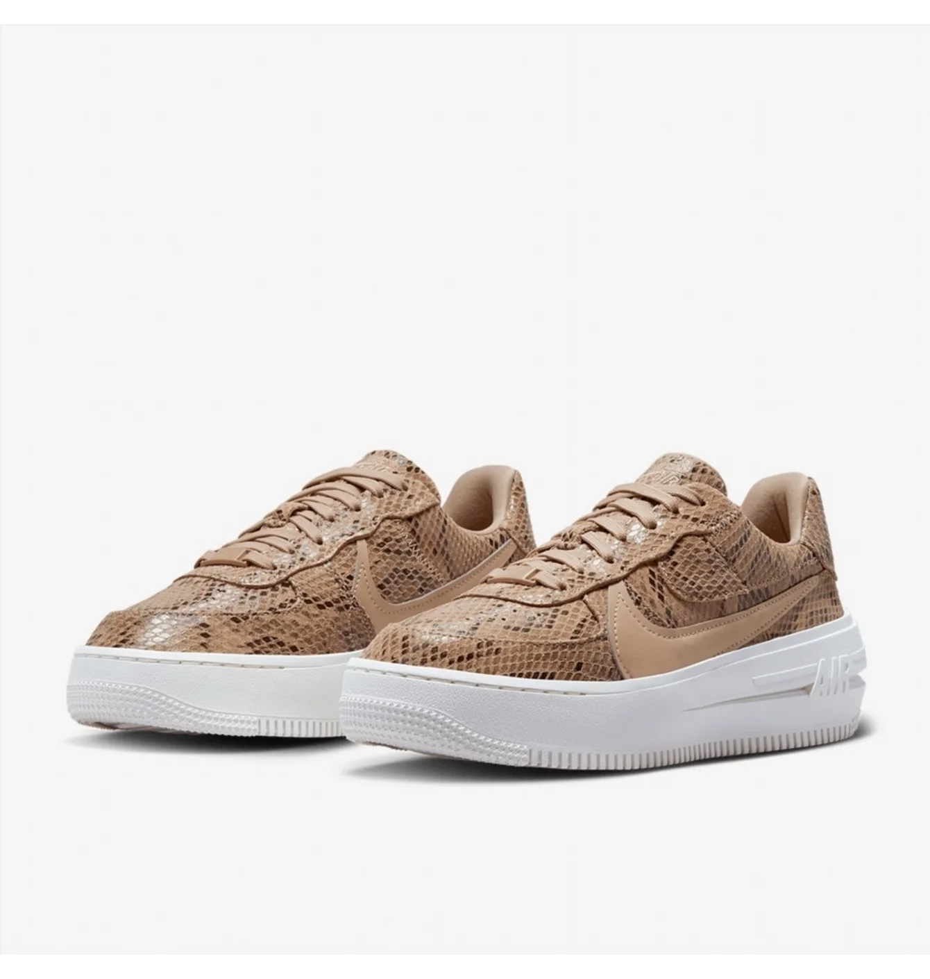 Кросівки жіночі Nike Sportswear Air Force 1 Plt.Af.Orm Brown FJ4965-200