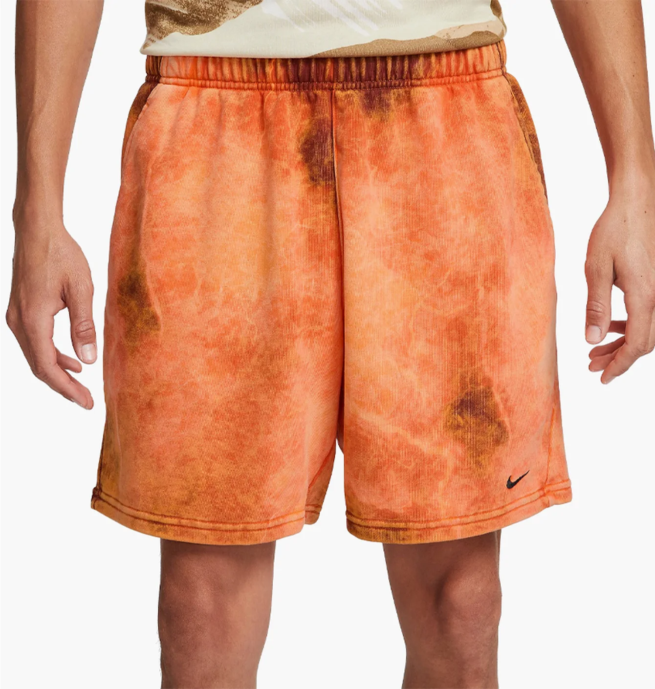 Шорти чоловічі Nike Df Vintage Short Aop Orange DX1552-231