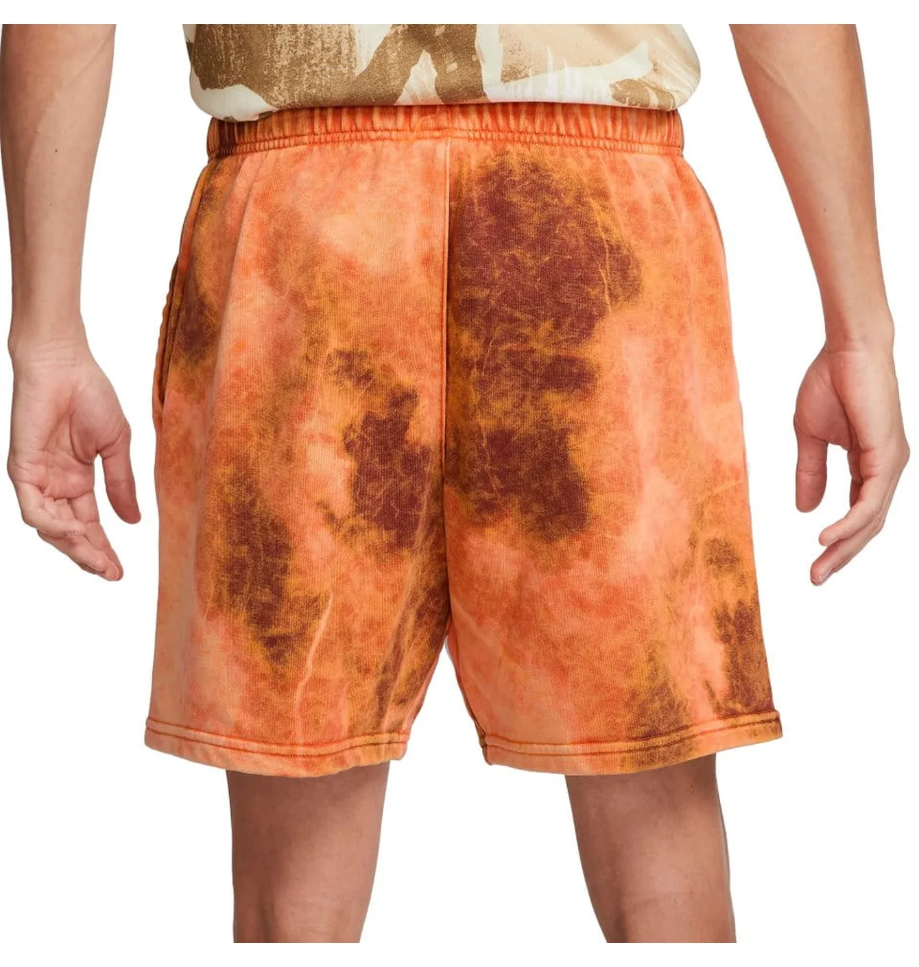 Шорти чоловічі Nike Df Vintage Short Aop Orange DX1552-231