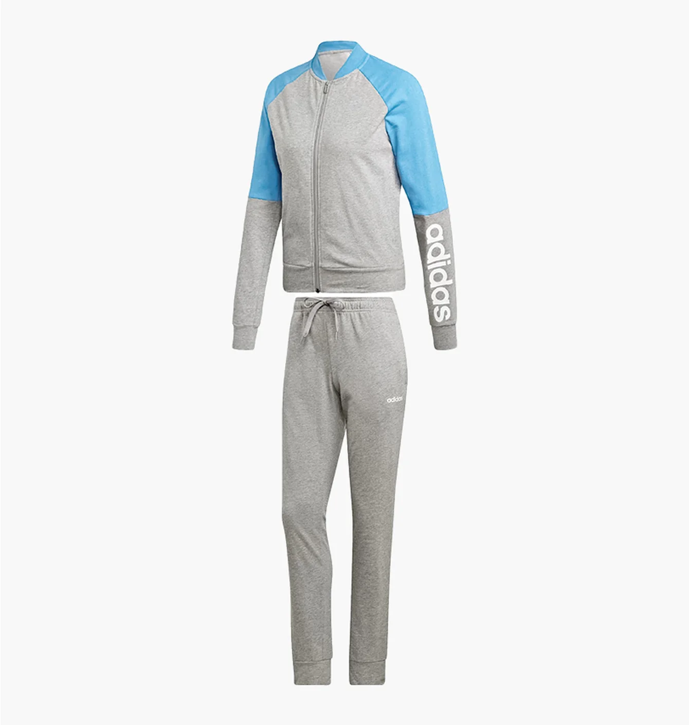 Спортивний костюм жіночий Adidas Wts New Co Marker Grey DV2435