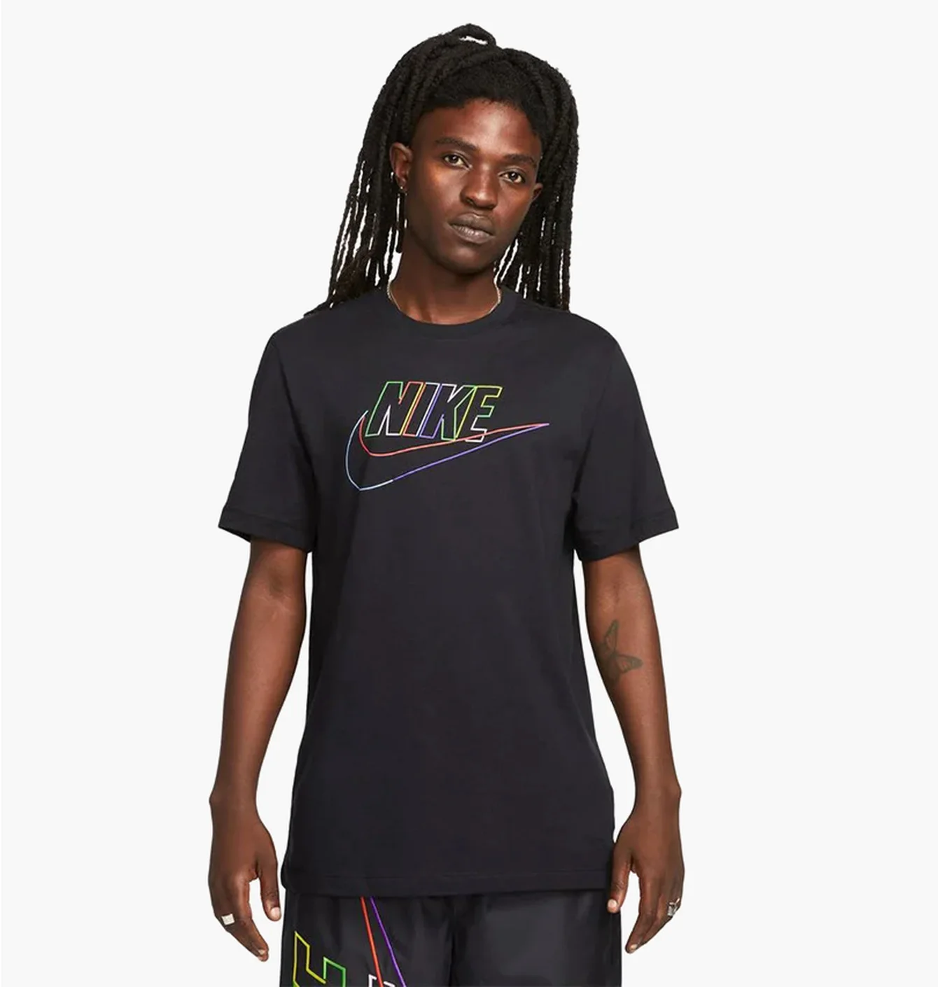 Футболка чоловіча Nike Nsw Tee Club+ Brd Pk Hbr Black Dz2871-010