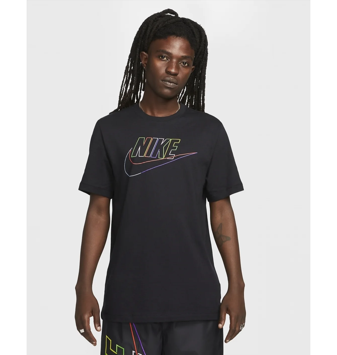 Футболка чоловіча Nike Nsw Tee Club+ Brd Pk Hbr Black Dz2871-010