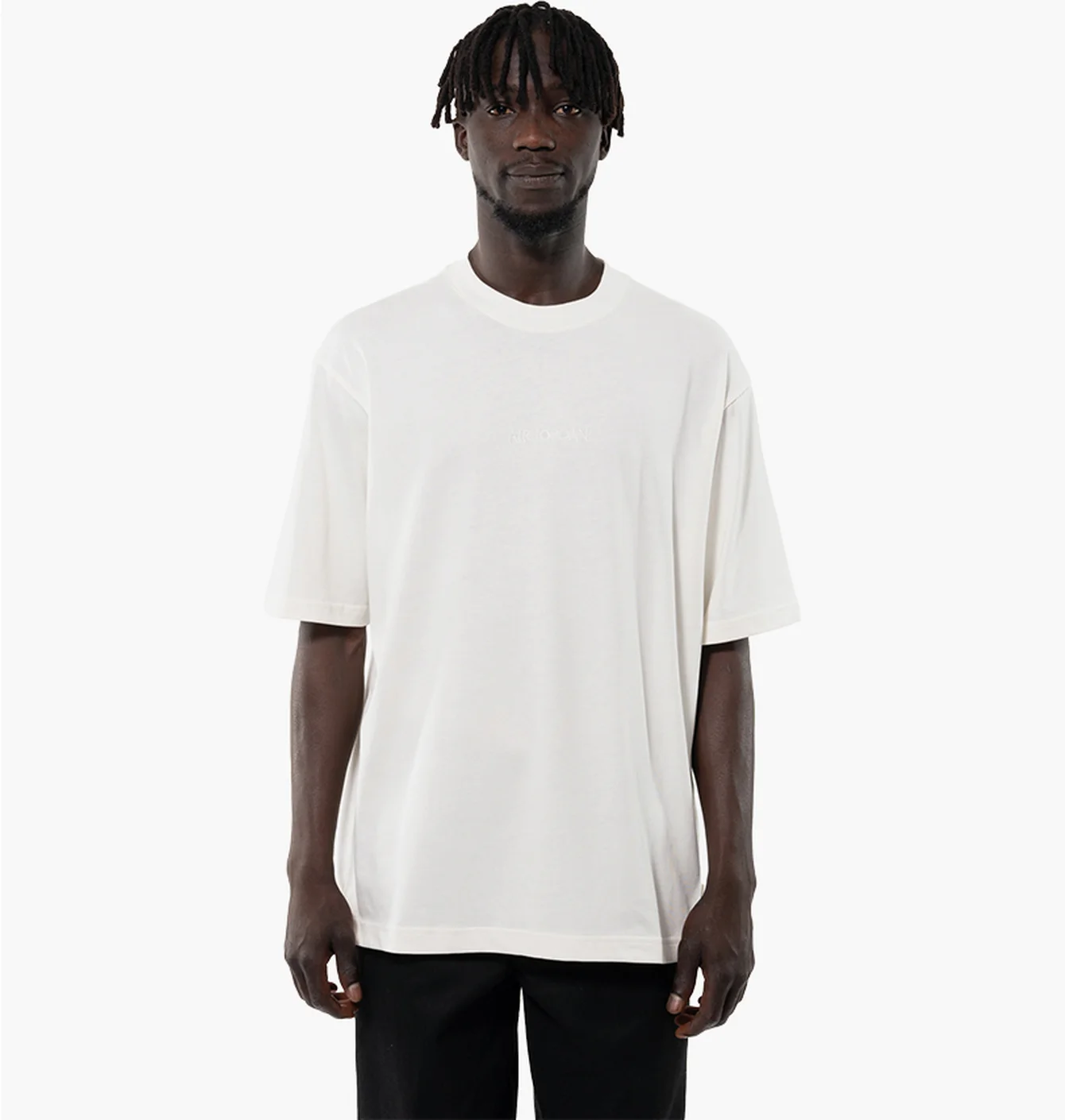 Футболка чоловіча Air Jordan Wordmark 85 Ss Tee Lt Orewood White HF3447-133