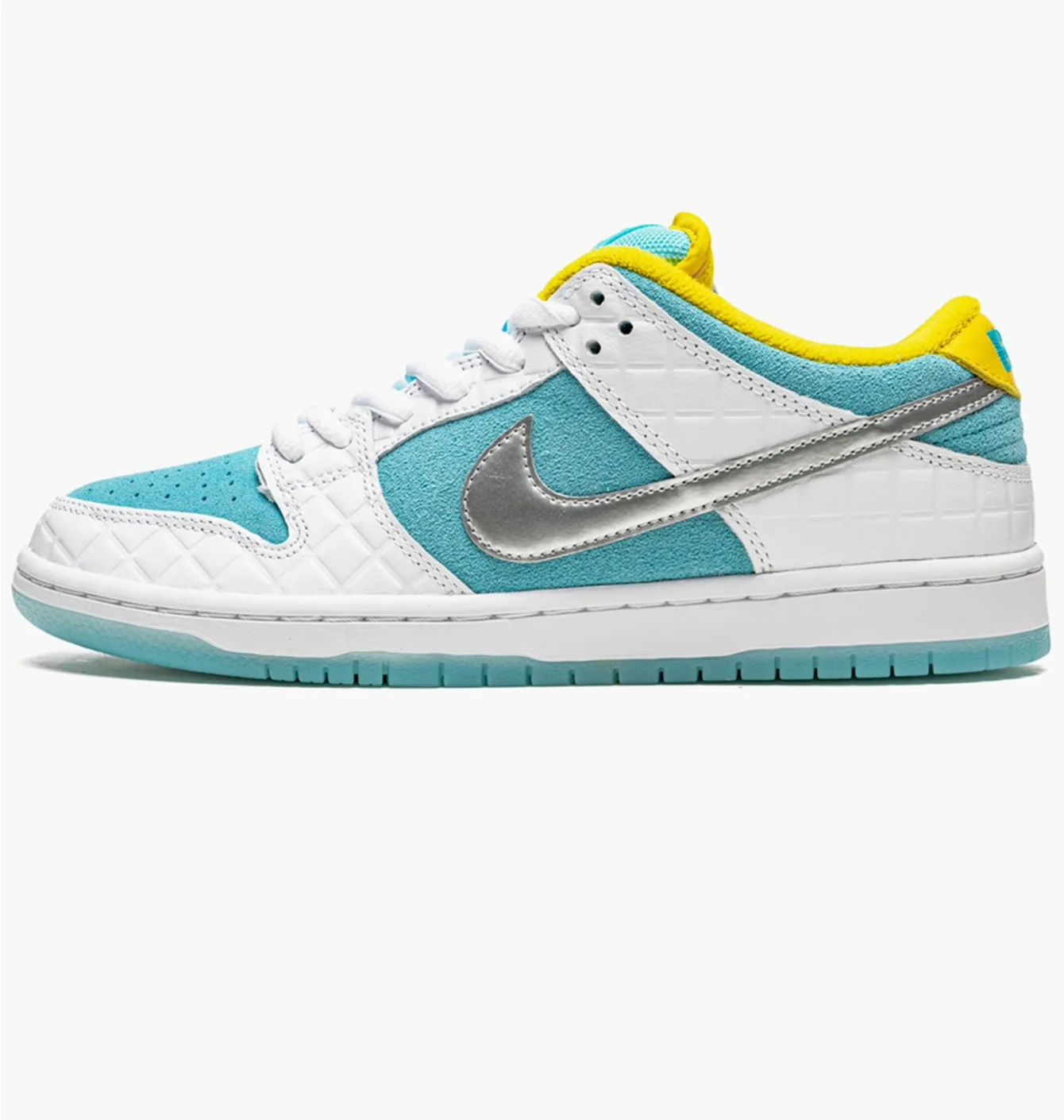 Кросівки унісекс Nike Sb Dunk Low White/Turquoise DH7687-400