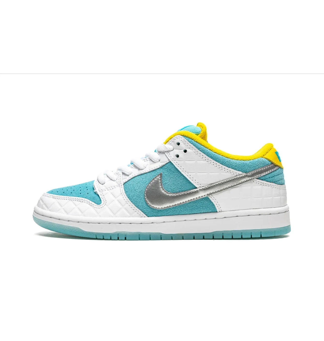 Кросівки унісекс Nike Sb Dunk Low White/Turquoise DH7687-400
