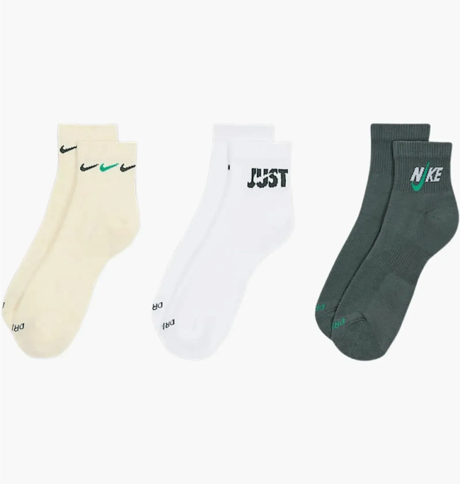 Шкарпетки Nike Everyday Plus Cushioned Ankle Multi (3 ) (DH3827-901)