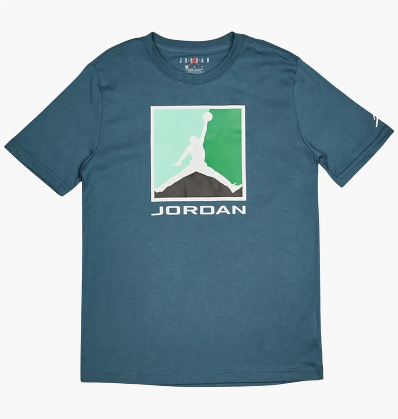 Футболка дитяча Air Jordan Jdb J Flt Ess Bl 3.0 Ss Blue 95F057-EA0