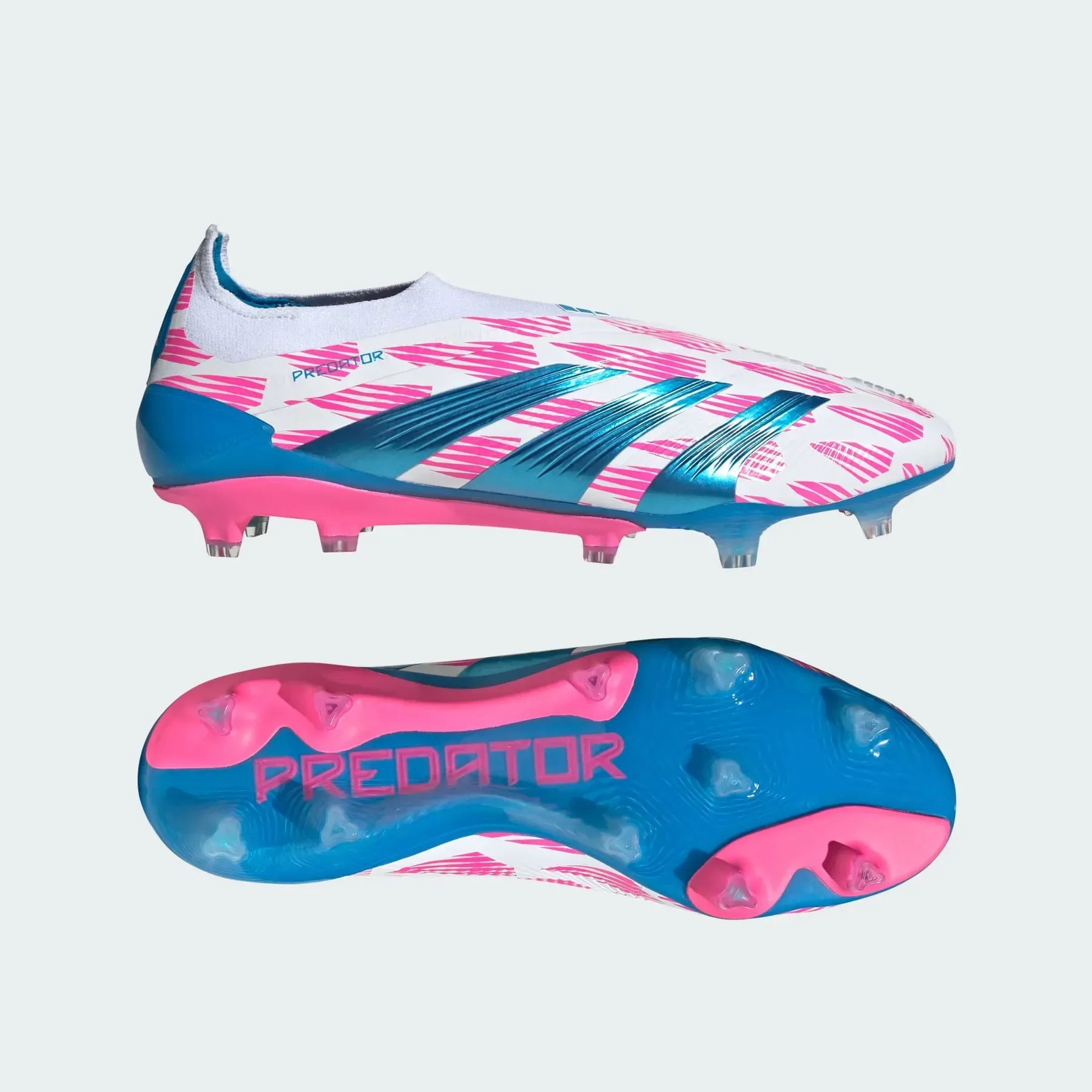 Бутси унісекс Adidas Predator Elite Laceless Firm Ground (IF8864)