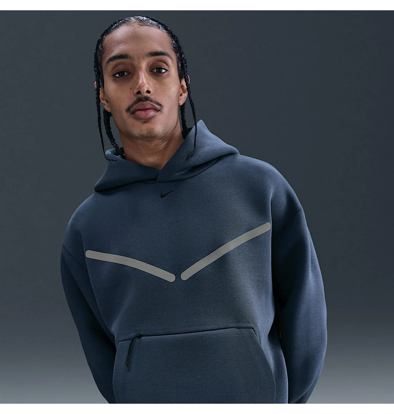 Худі чоловіче Nike Tech Po Blue HV1342-437