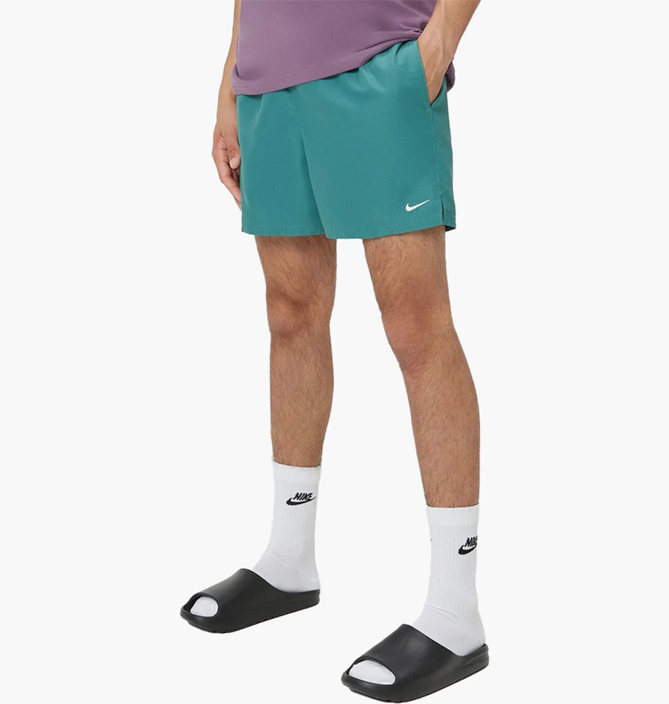 Шорти чоловічі Nike Swim Essential 5 Shorts Green NESSA560-302