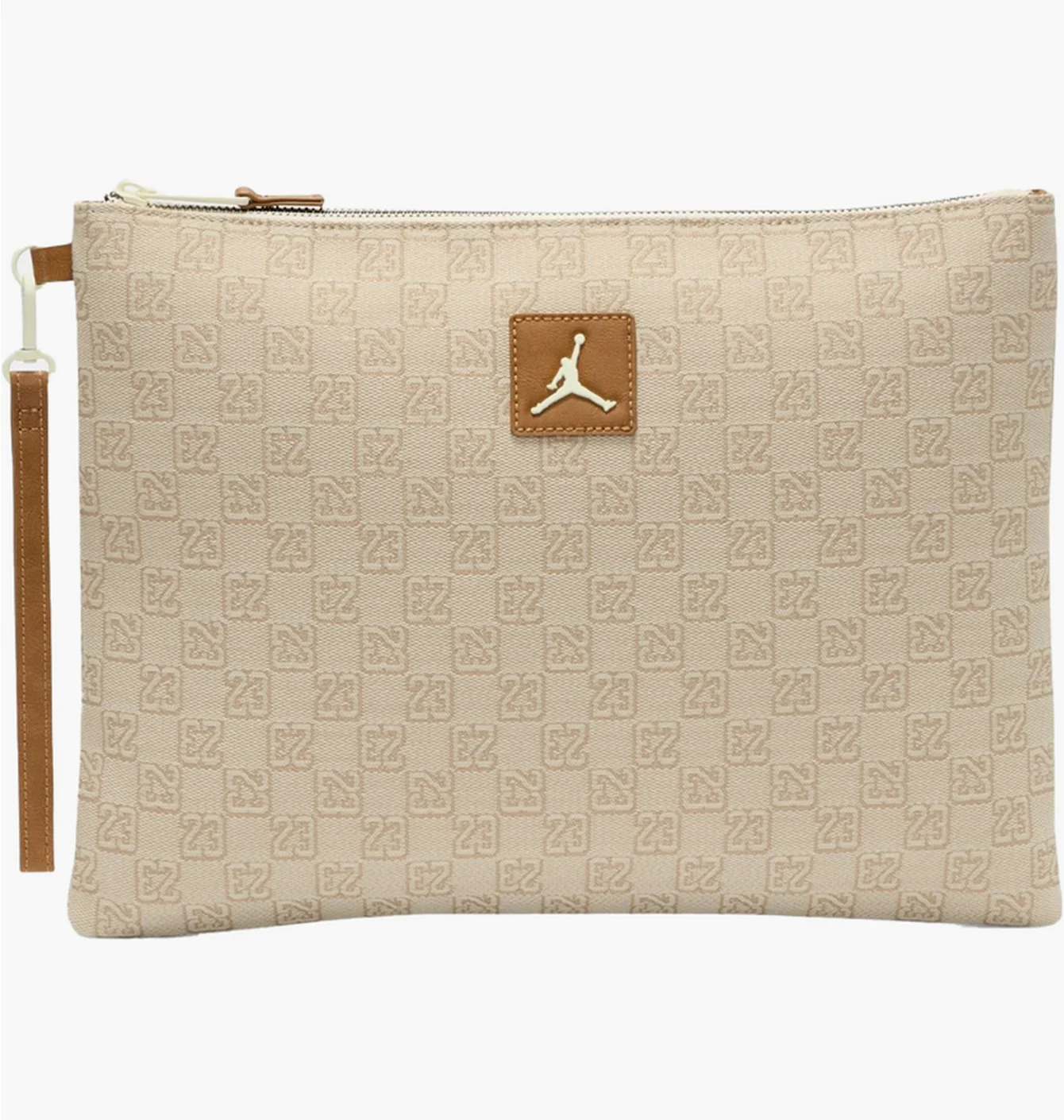 Сумка унісекс Air Jordan Monogram Pouch Beige LM0897-W3Z