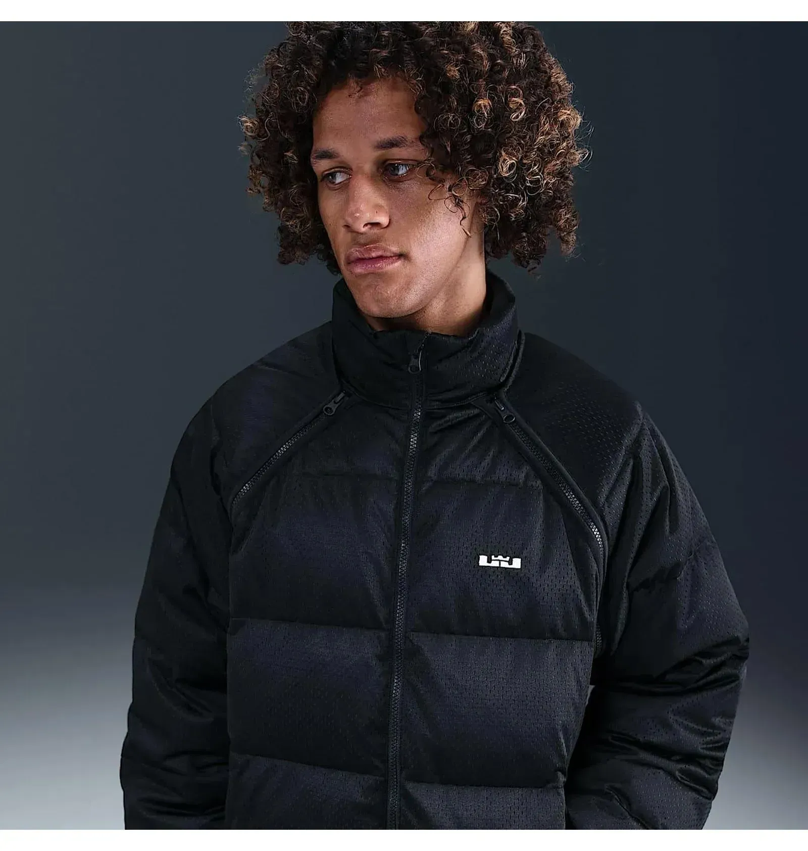 Куртка чоловіча Nike Lj Tf Dwnfl Black (HV3501-010)