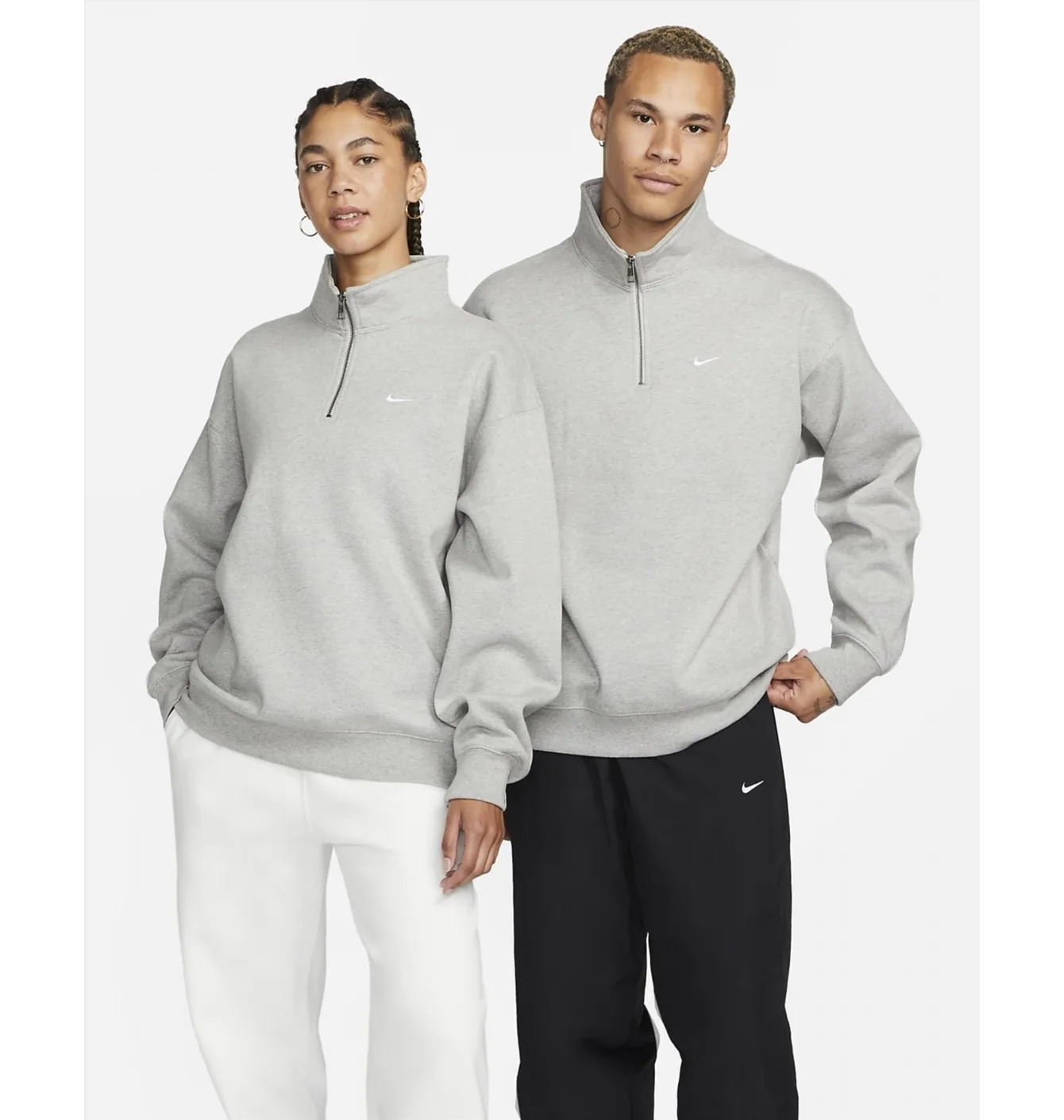 Олімпійка чоловіча Nike Solo Swoosh Grey Dq5209-063