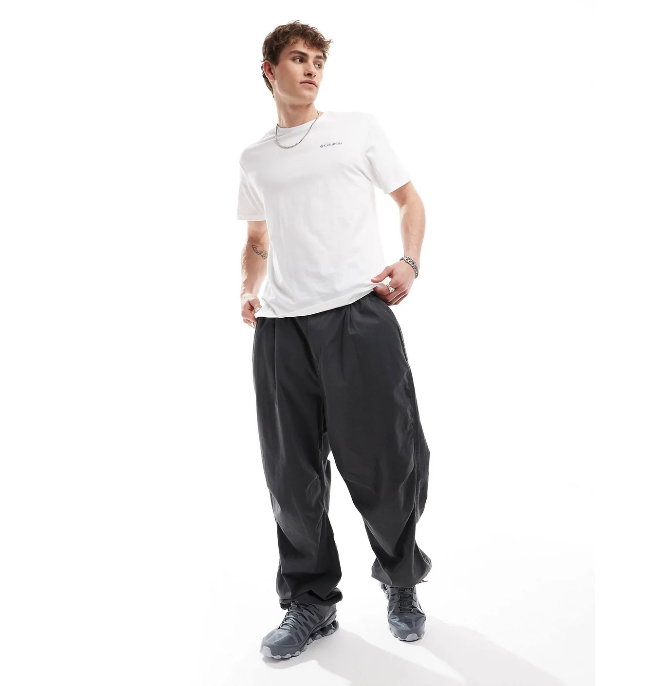 Футболка чоловіча Columbia Unionville Back Print T-Shirt In White 133426097