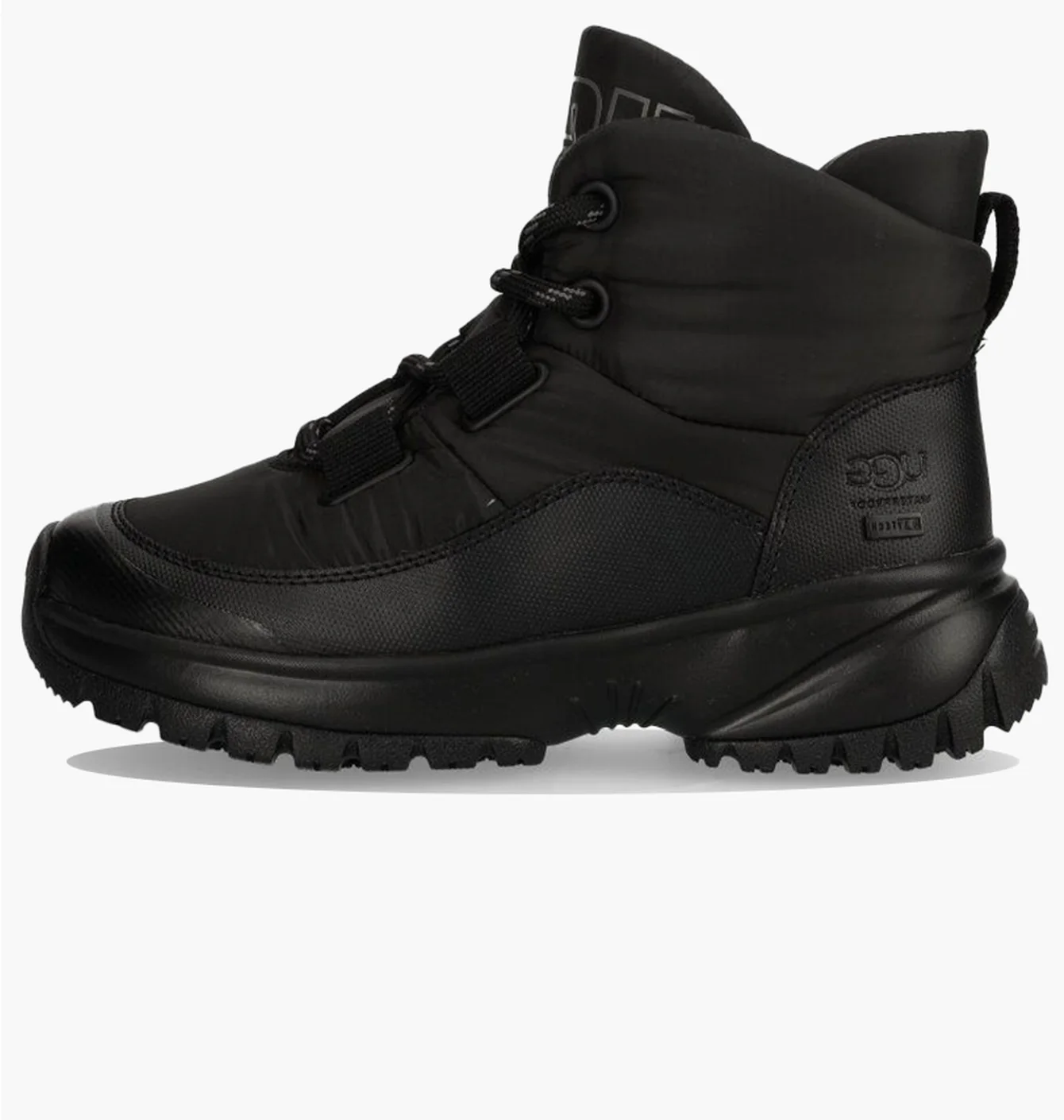Черевики жіночі UGG W Yose Puffer Lace Black 1143844-BLACK