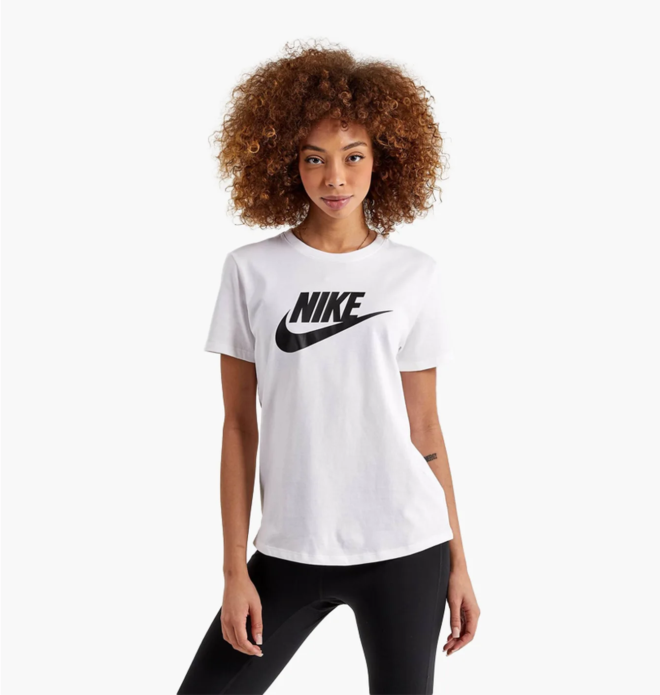 Футболка жіноча Nike Essential Icon Futura Tee White Dx7906-100