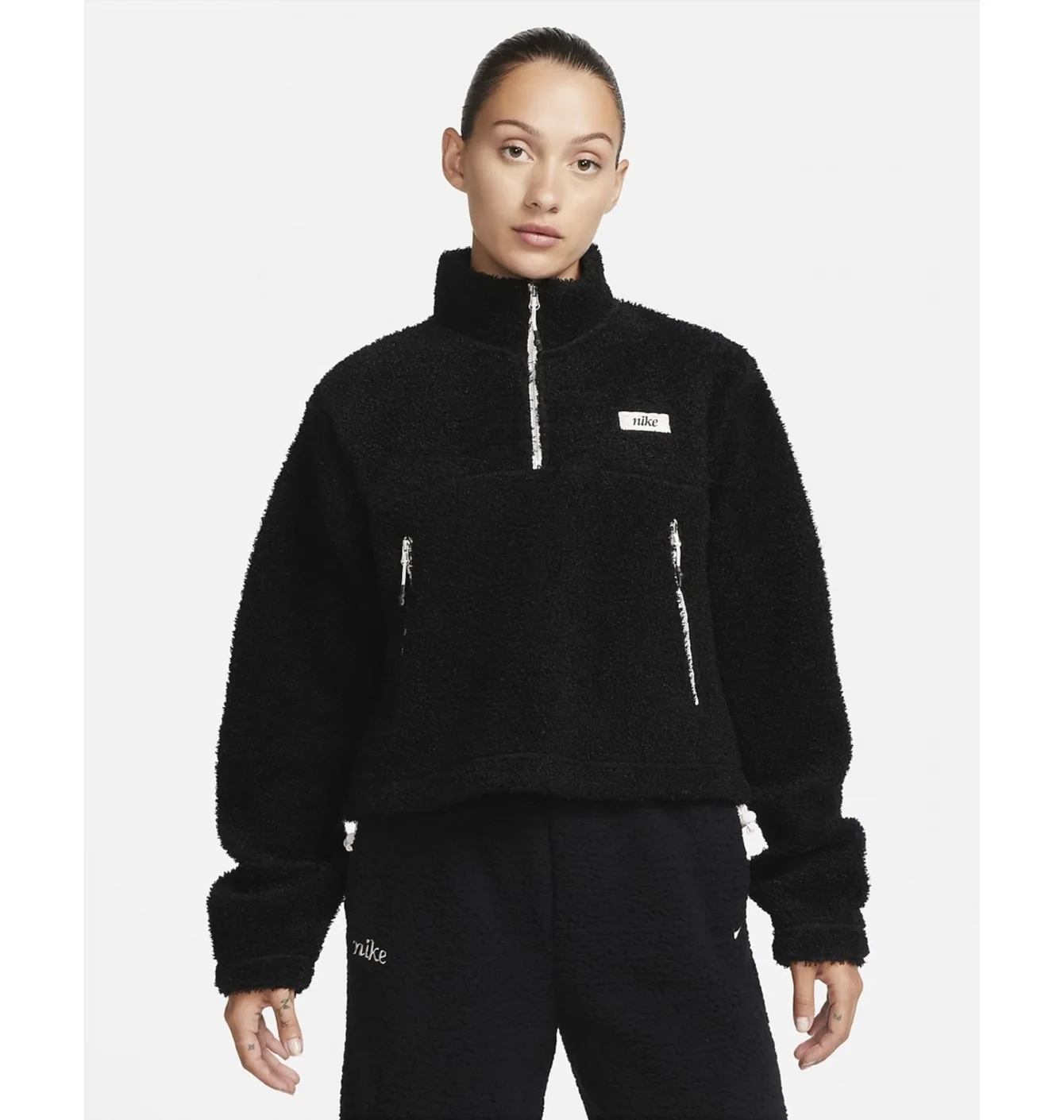 Кофта жіноча Nike Therma-Fit Black Dq6242-010