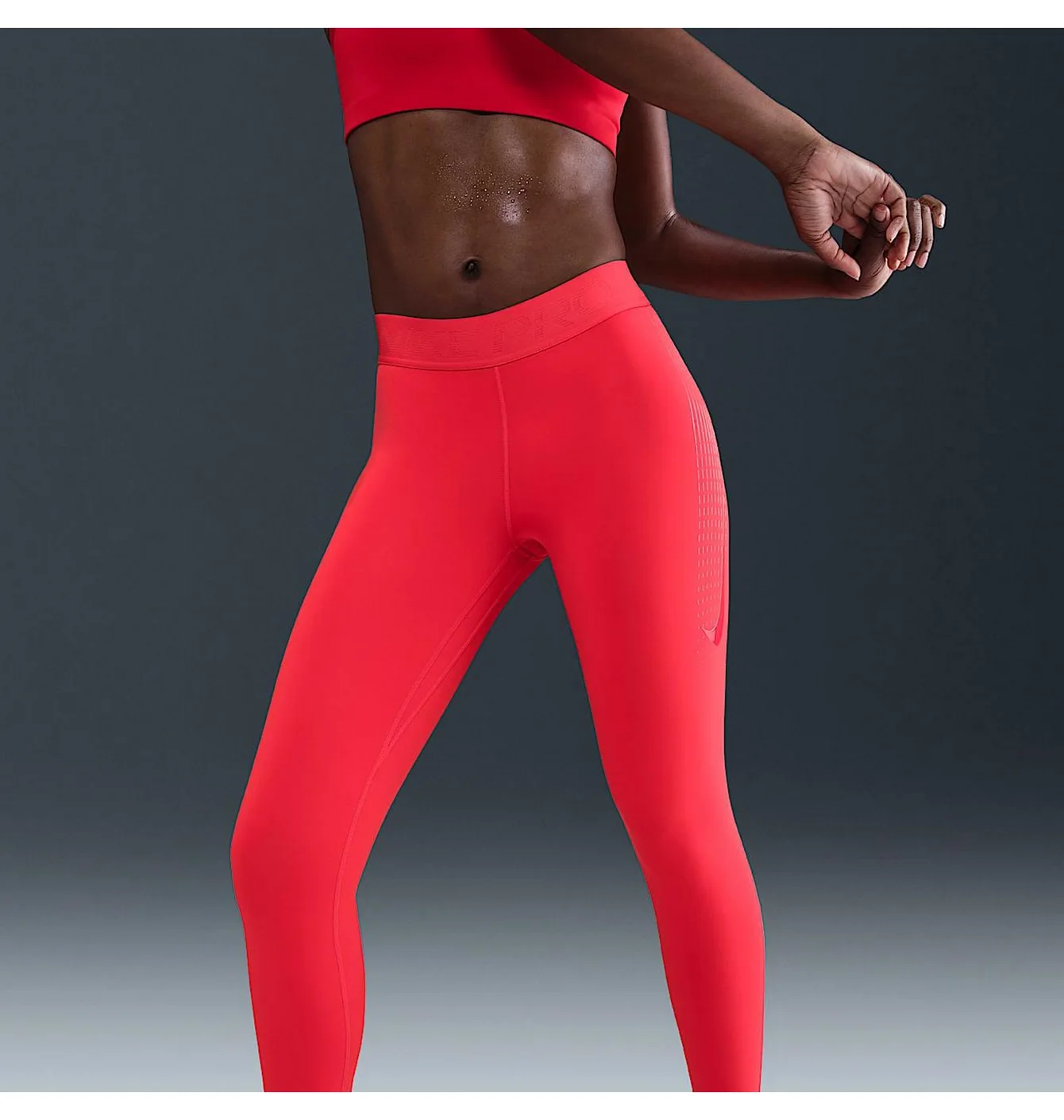 Легінси жіночі Nike W Np 365 Mr Tight Gg Grx Red HV2348-633