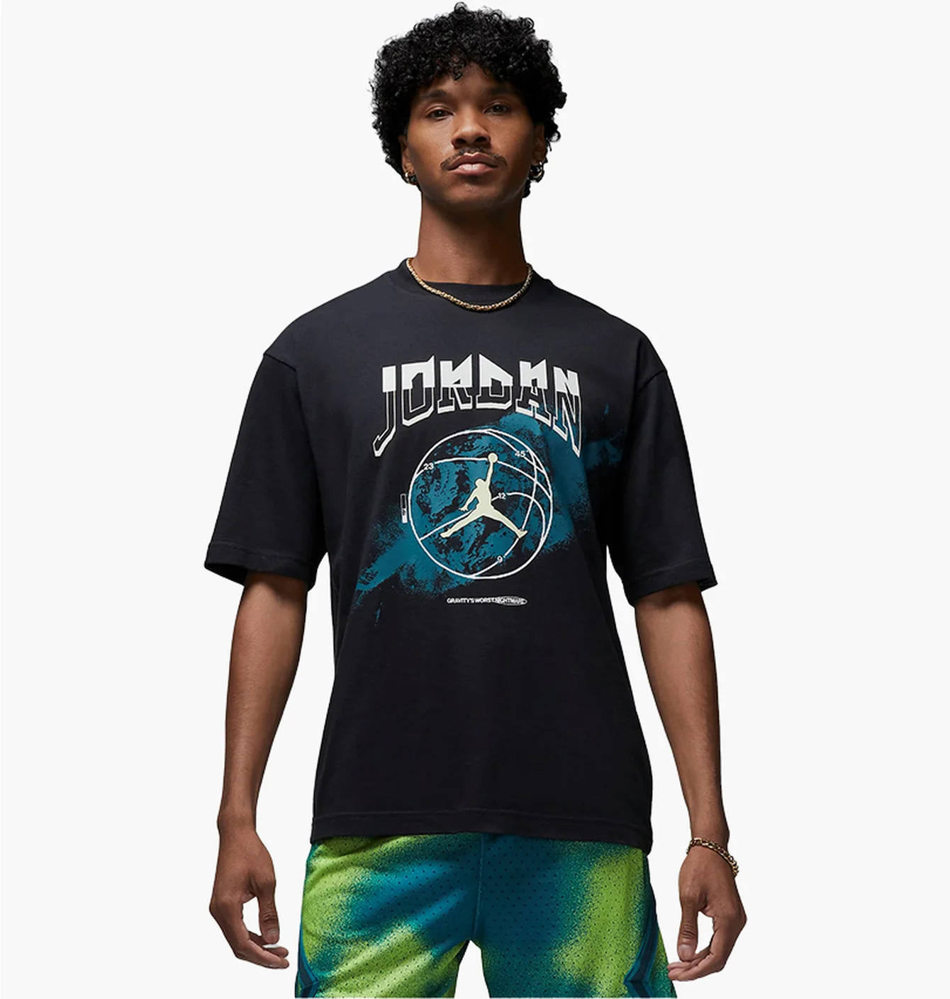 Футболка чоловіча Air Jordan Sport 85 Graphic T-Shirt Black FB7445-010