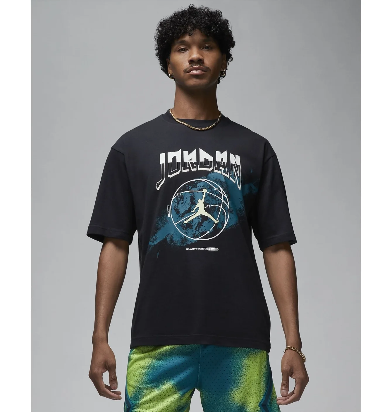 Футболка чоловіча Air Jordan Sport 85 Graphic T-Shirt Black FB7445-010