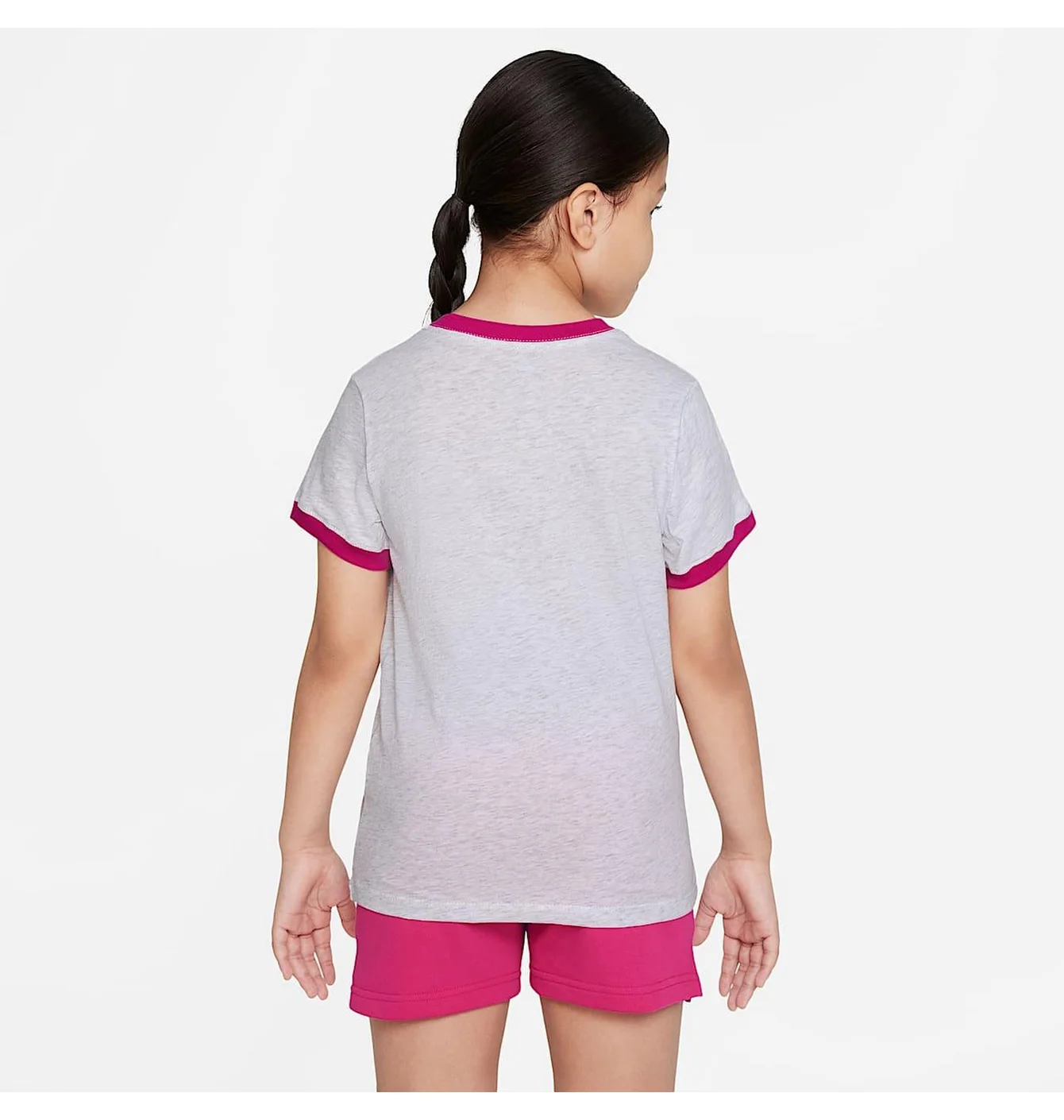 Футболка дитяча Nike G Nsw Tee Ringer Air Grey DO4641-051