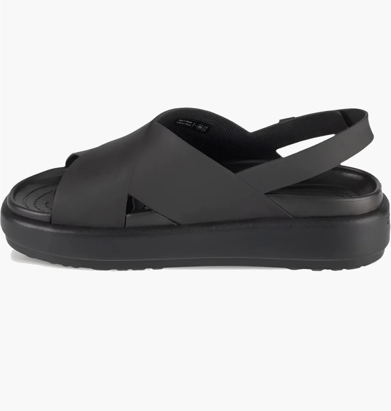 Сандалі жіночі Crocs Brooklyn Luxe Cross Strap Black 209407-060