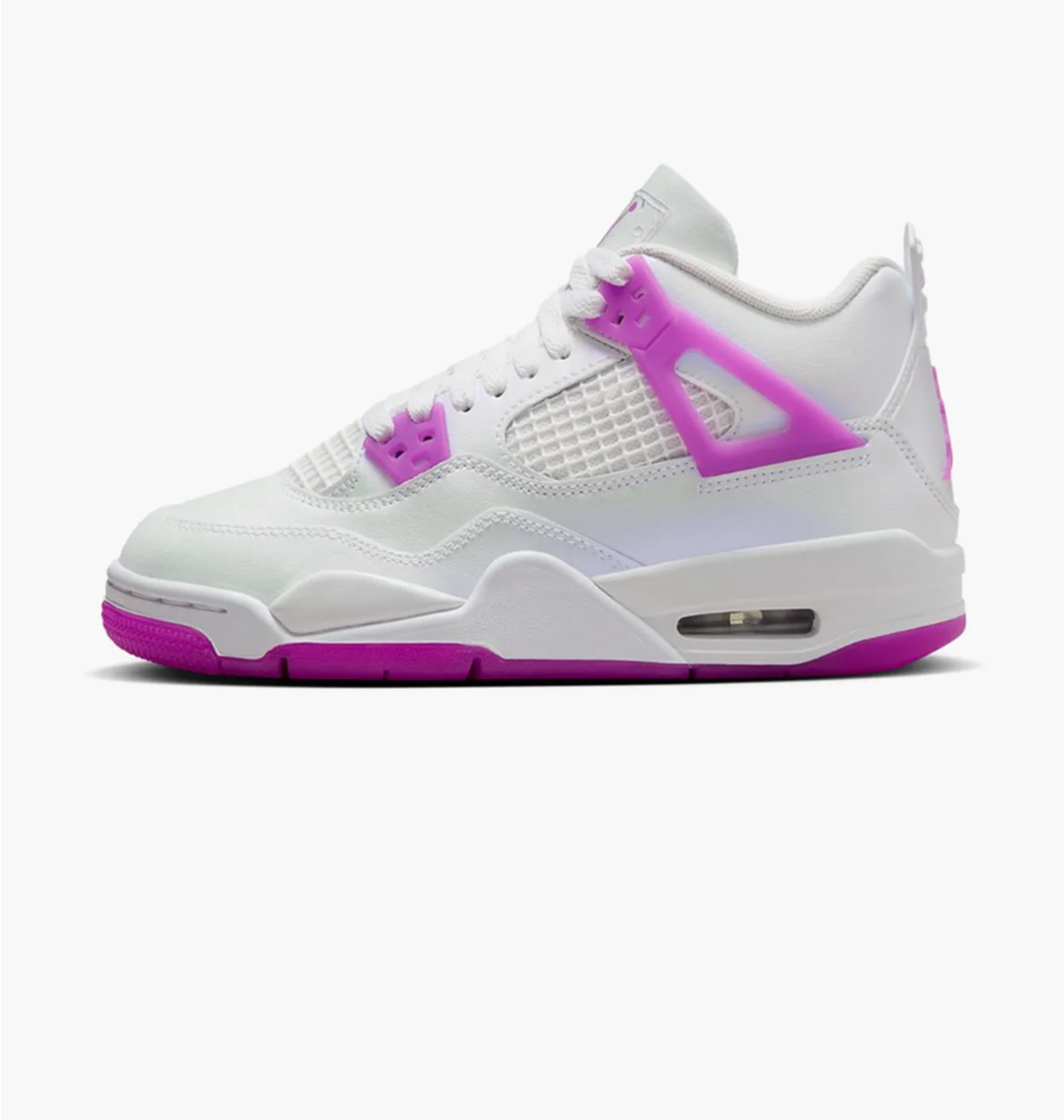 Кросівки дитячі Air Jordan 4 Retro Hyper Violet White FQ1314-151
