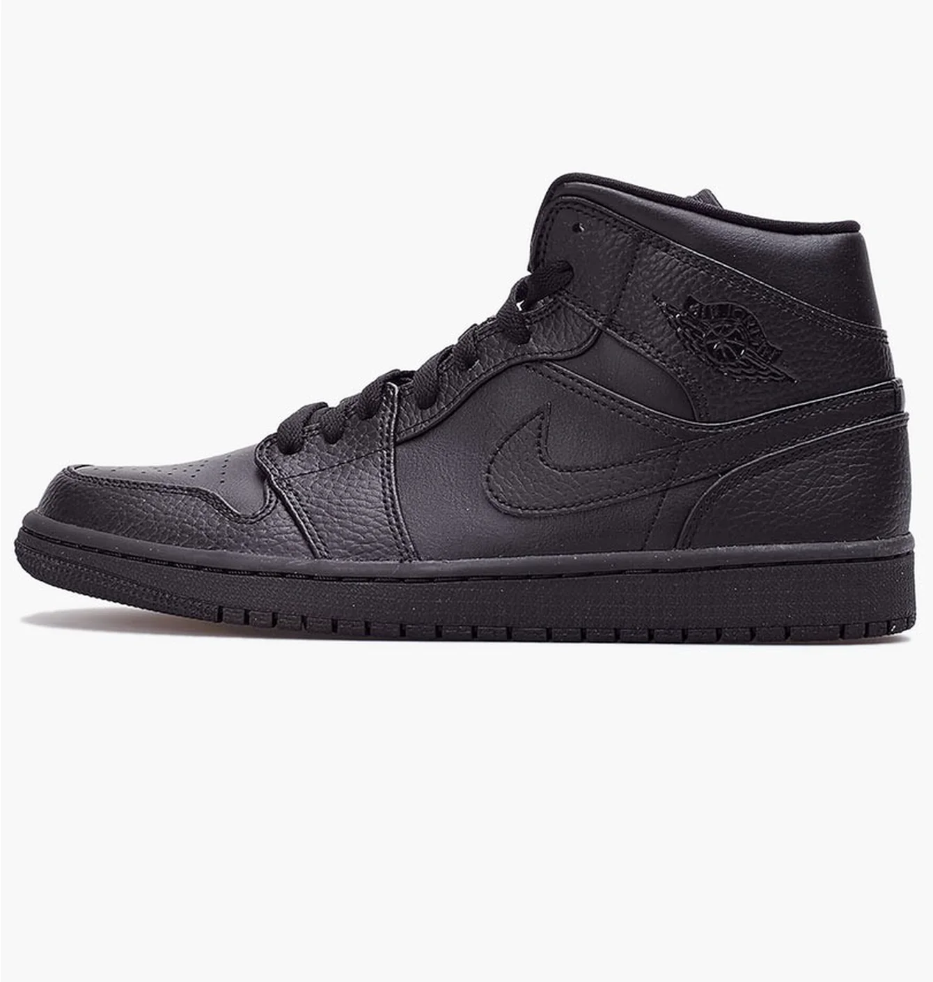 Кросівки чоловічі Air Jordan 1 Mid Triple Black 554724-091