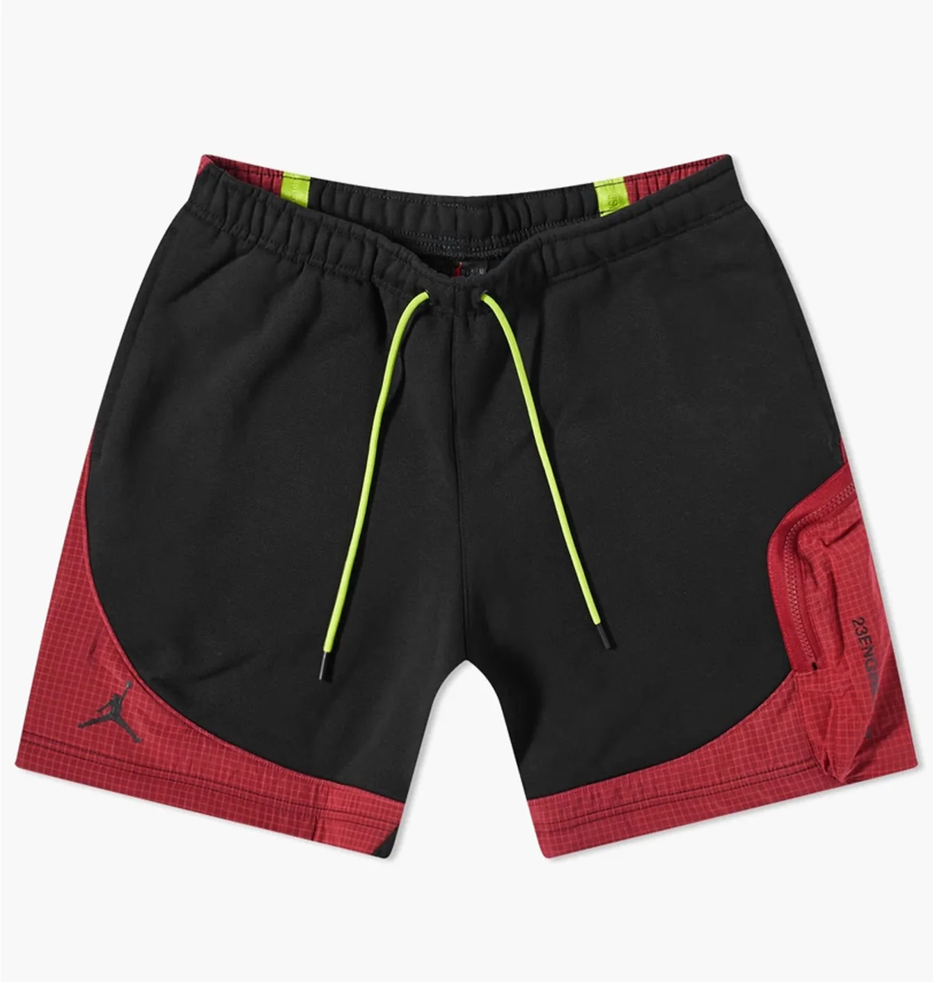 Шорти чоловічі Air Jordan 23 Engineered Sweat Short Black/Red DJ0234-010