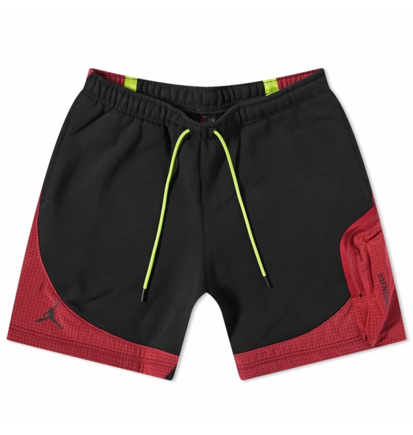 Шорти чоловічі Air Jordan 23 Engineered Sweat Short Black/Red DJ0234-010