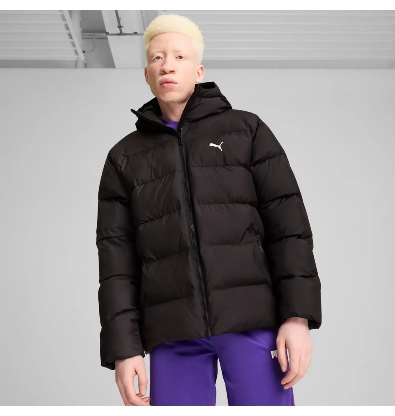 Куртка чоловіча Puma Puffer Jacket Black 627123-01