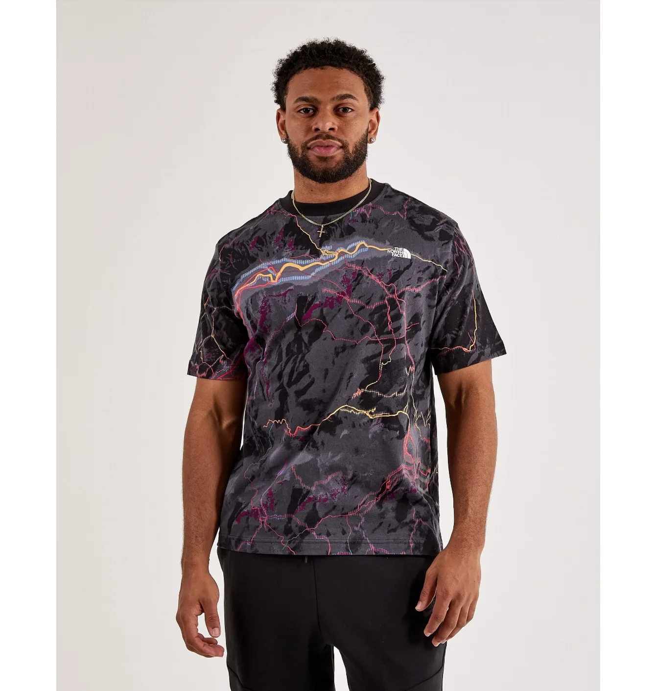 Футболка чоловіча The North Face Trail Glow Tee Grey NF0A81YGIRI