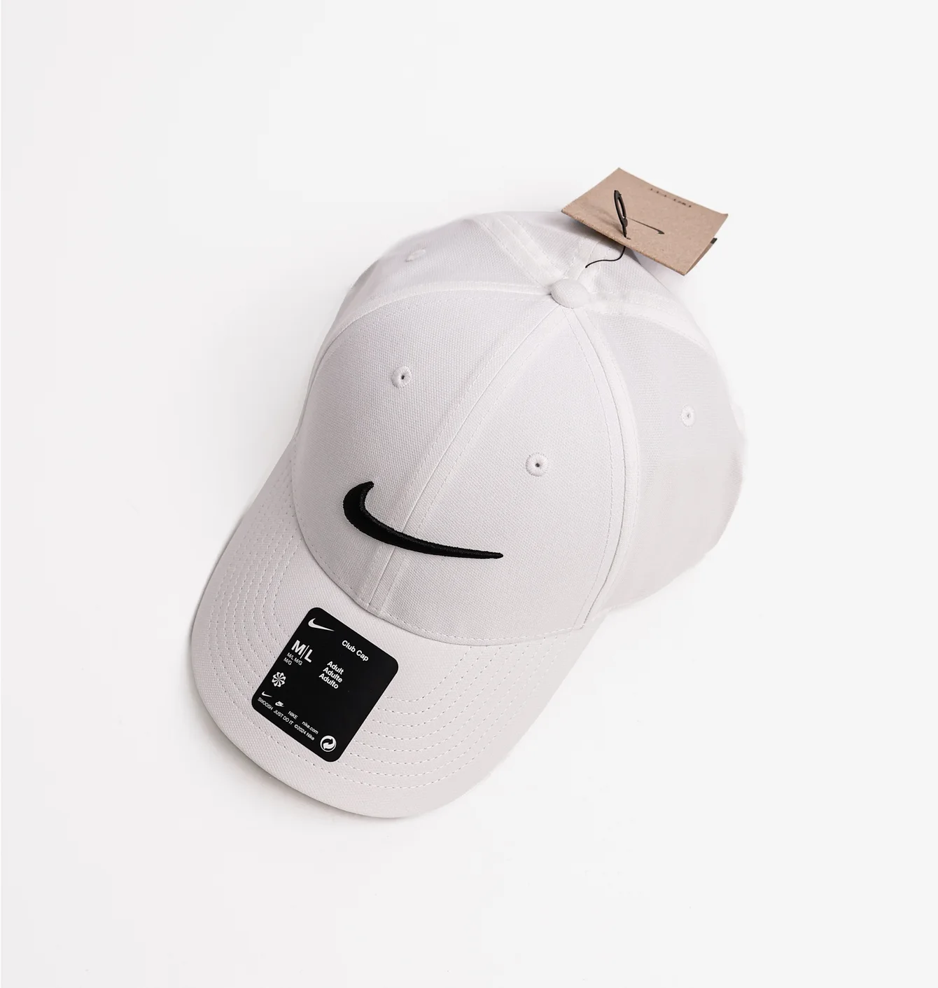Кепка унісекс Nike Dri-Fit Club Cap White FB5625-100