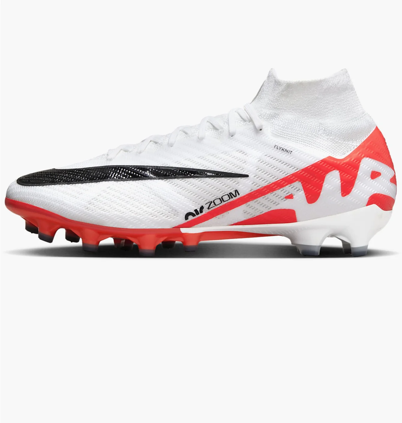 Бутси унісекс Nike Mercurial Superfly 9 Elite Artificial-Grass Soccer Cleats White/Orange DJ5165-600